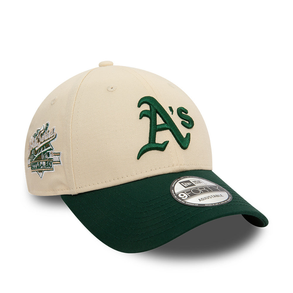 Oakland Athletics Kelly Green & Gold 7 1/4 New Era Fitted Hat