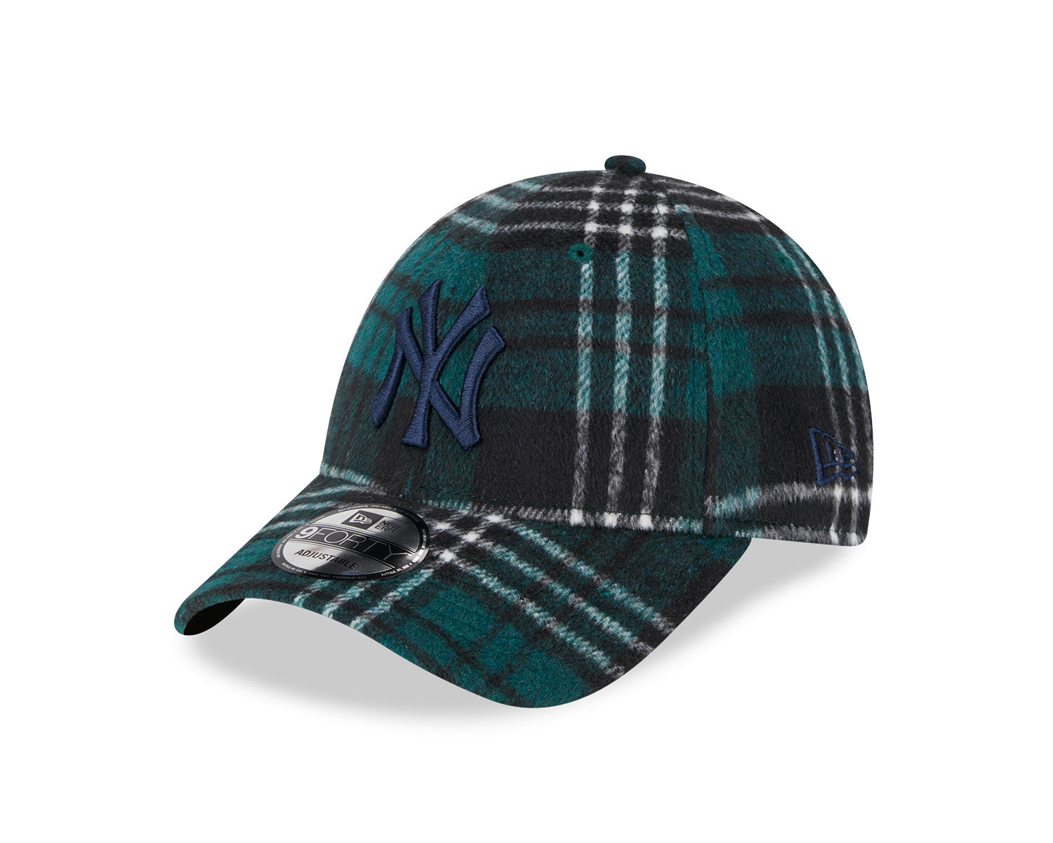 NEW ERA 9FORTY MLB NEW YORK YANKEES CHECK GREEN CAP – FAM