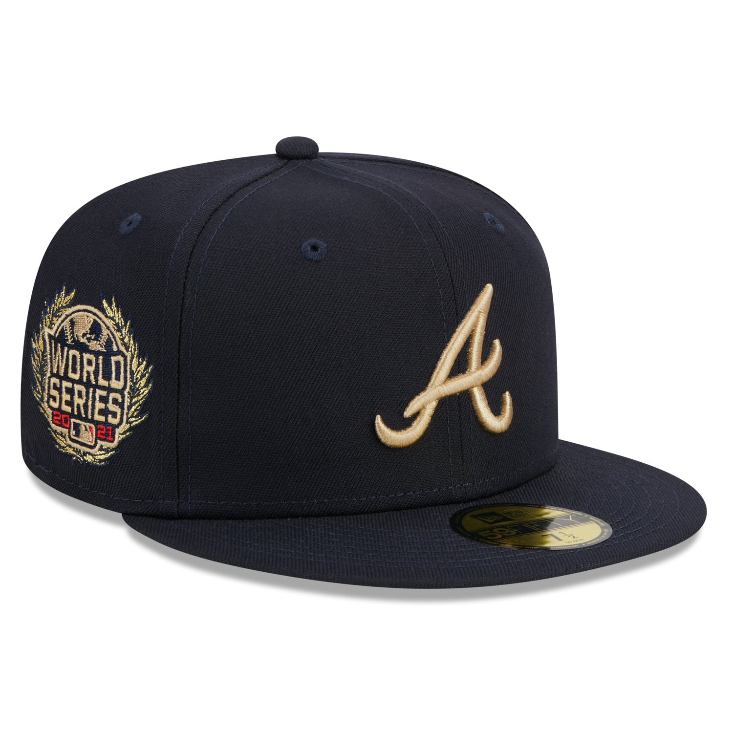 New Era Atlanta Braves Youth Fitted Hat MLB Authentic Team Boys