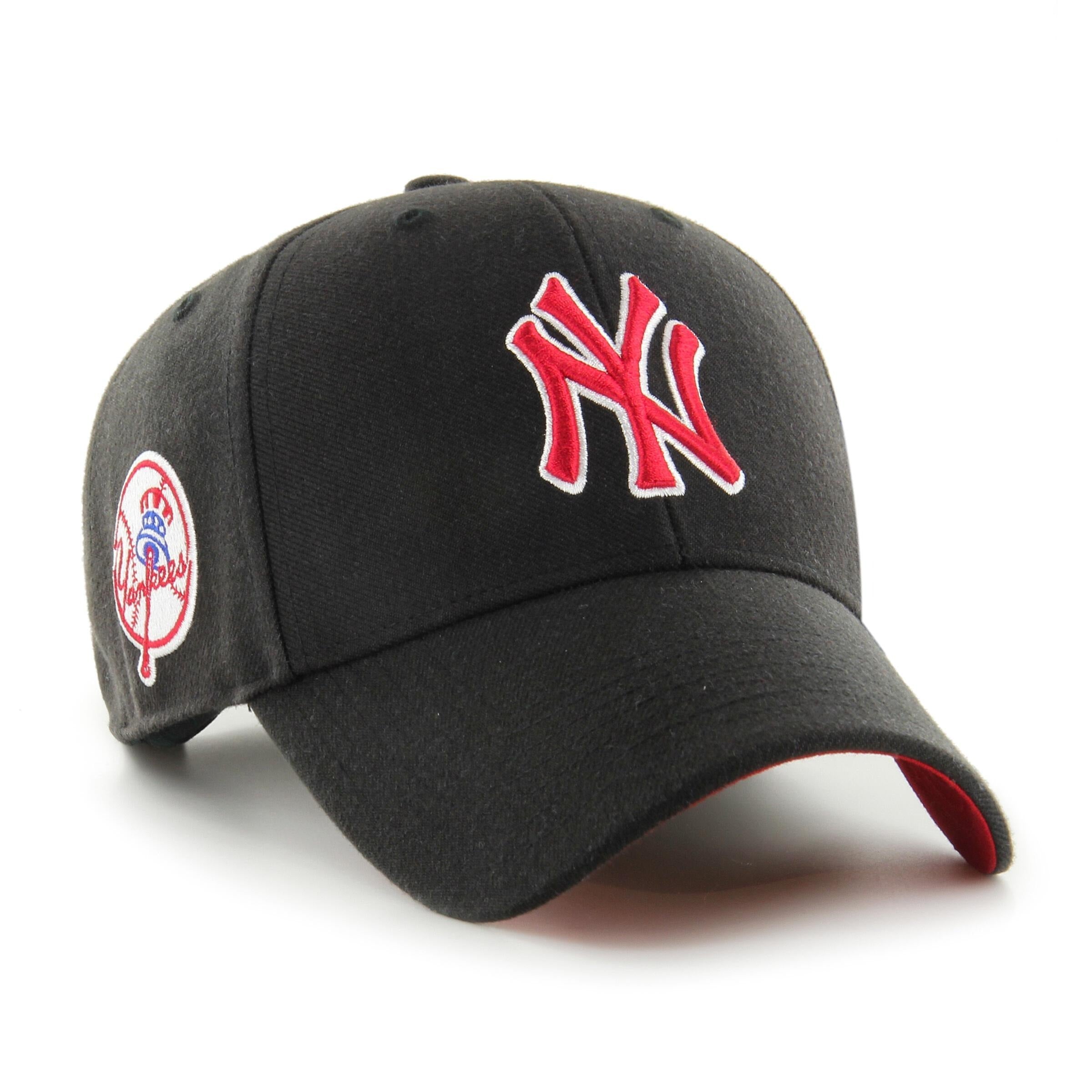 Black and red outlet yankees hat