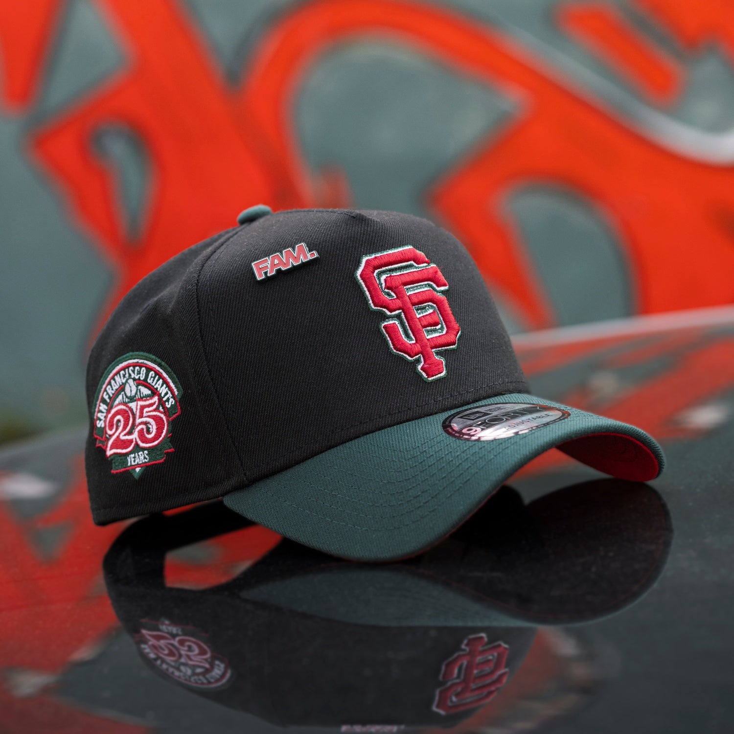 NEW ERA 9FORTY A-FRAME SAN FRANCISCO GIANTS 25TH ANNIVERSARY TWO