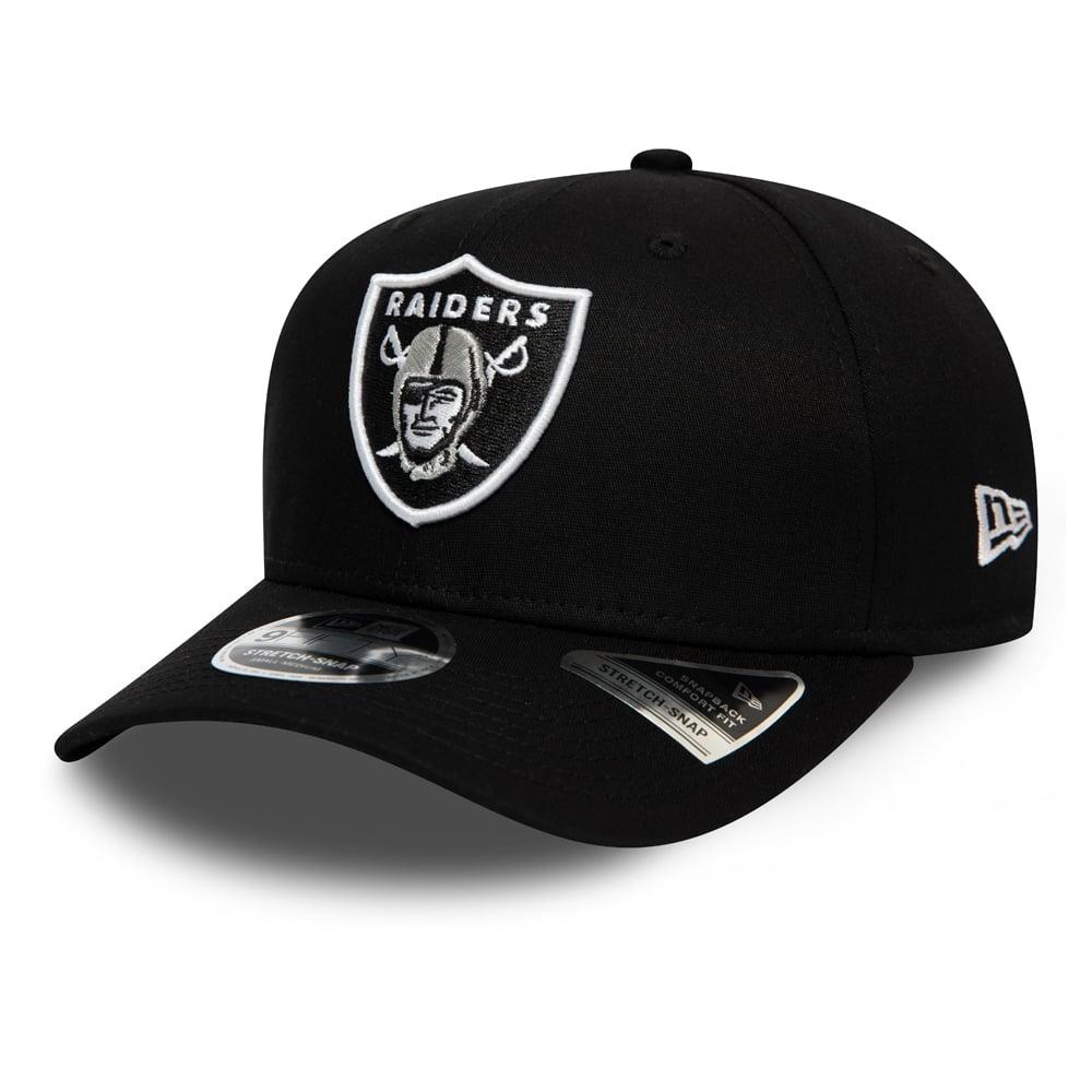 NEW ERA 9FIFTY NFL LAS VEGAS RAIDERS BLACK STRETCH SNAP