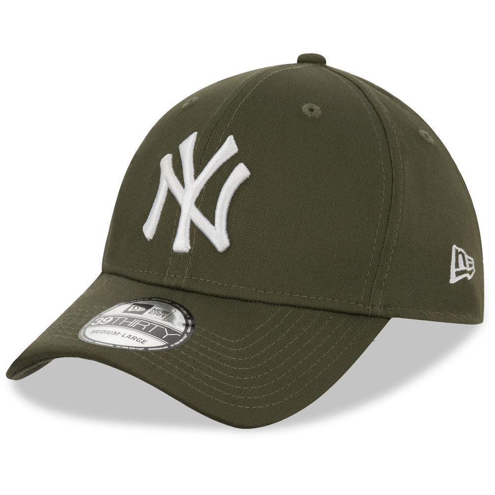 Caps New Era 3930 MLB League Essential NY Olive