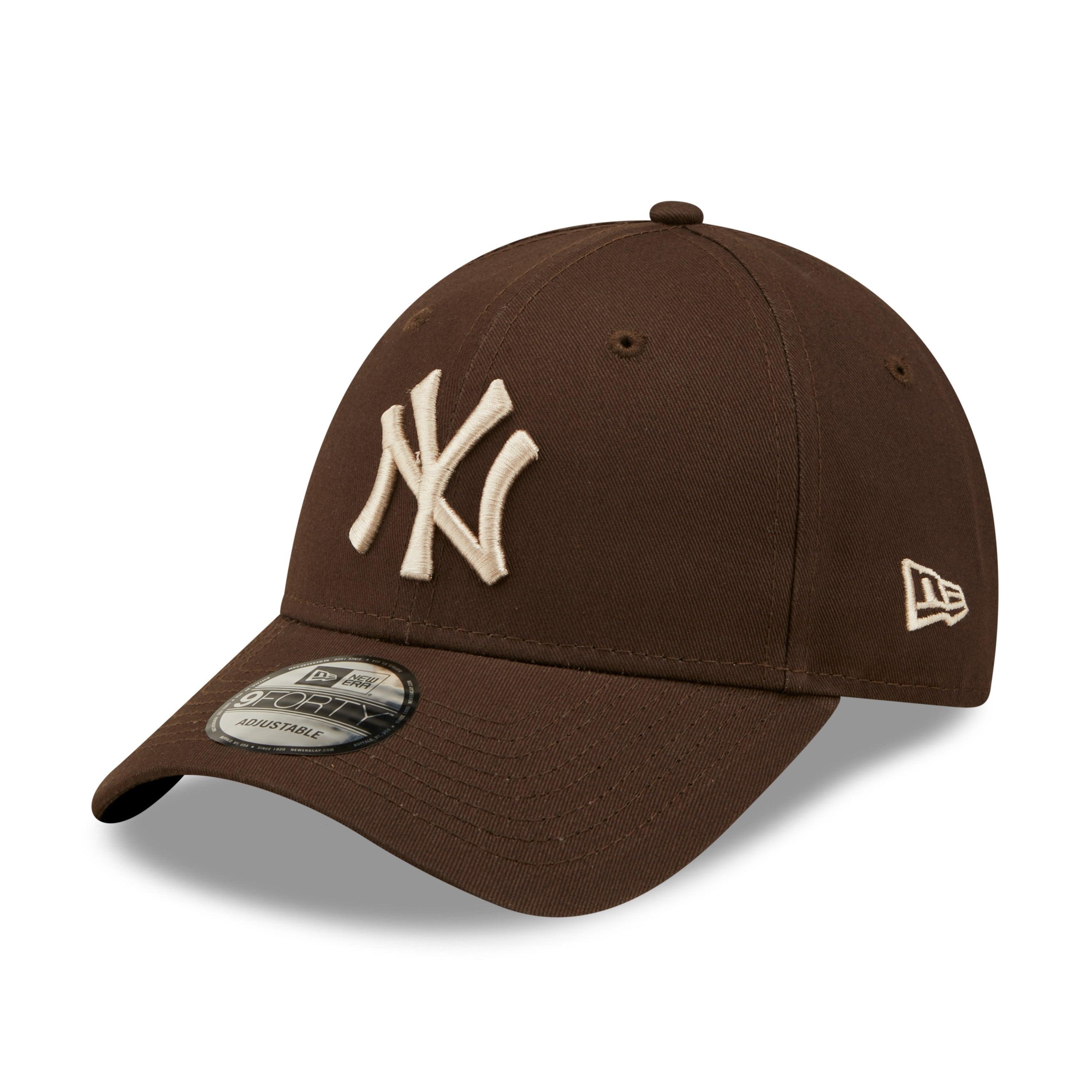 NEW ERA 9FORTY WOMEN MLB NEW YORK YANKEES LEAGUE ESSENTIAL BROWN CAP – FAM