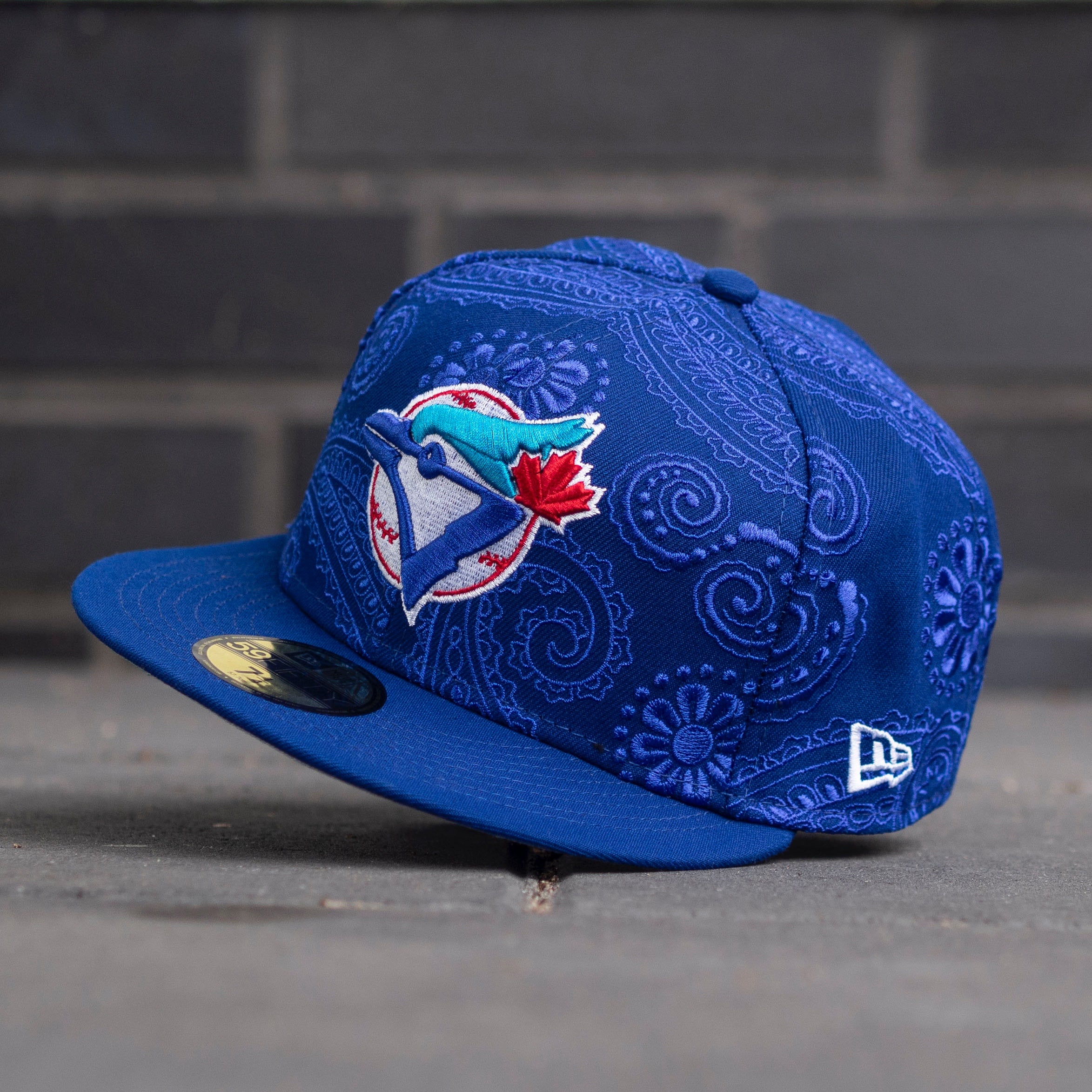 NEW ERA 59FIFTY MLB TORONTO BLUE JAYS SWIRL BLUE / GREY UV FITTED CAP – FAM