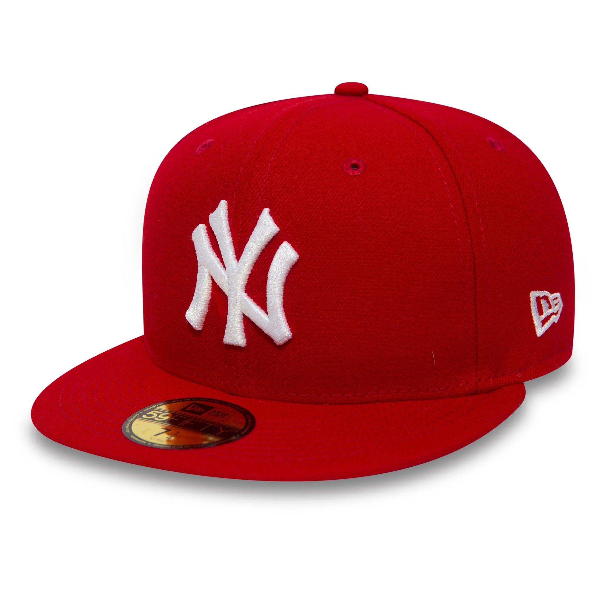 red mlb hat