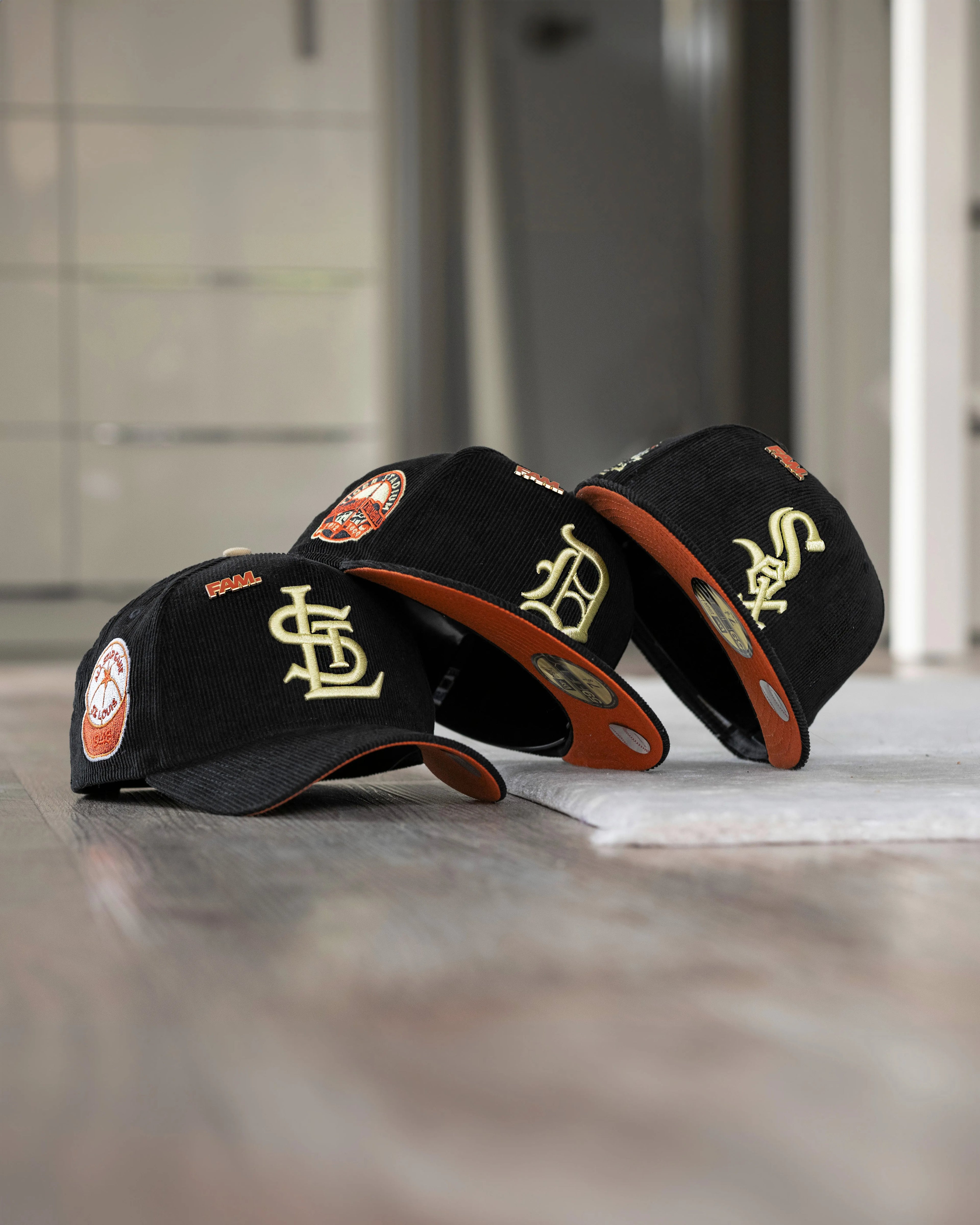 New Era MLB Black Corduroy