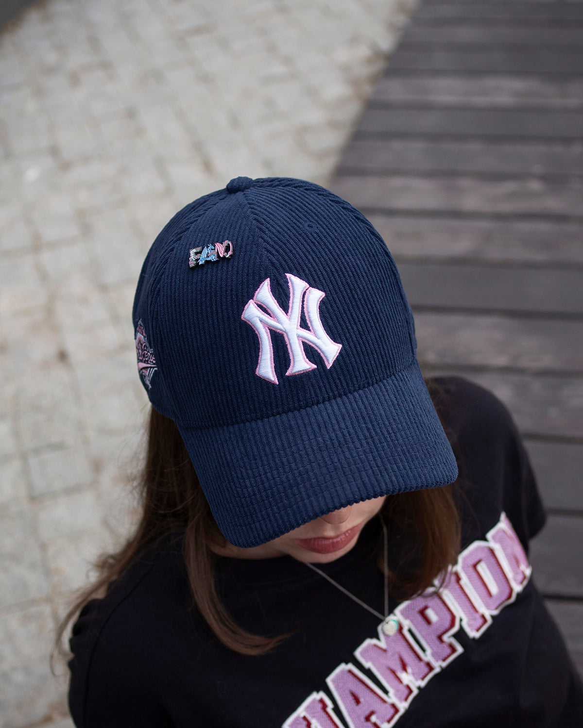 47' MVP MLB Navy corduroy