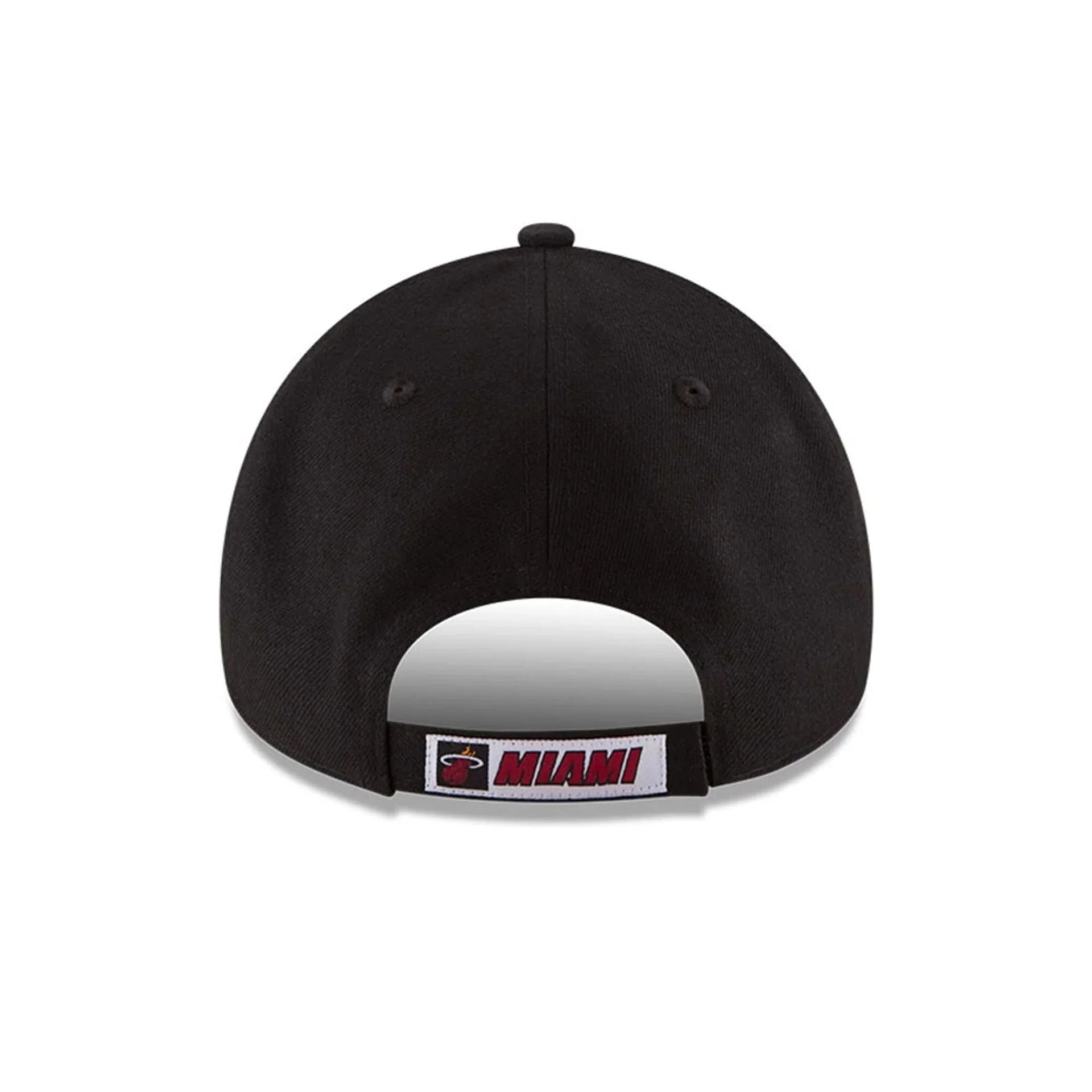 NEW ERA 9FORTY LEAGUE ESSENTIAL MIAMI HEAT BLACK CAP