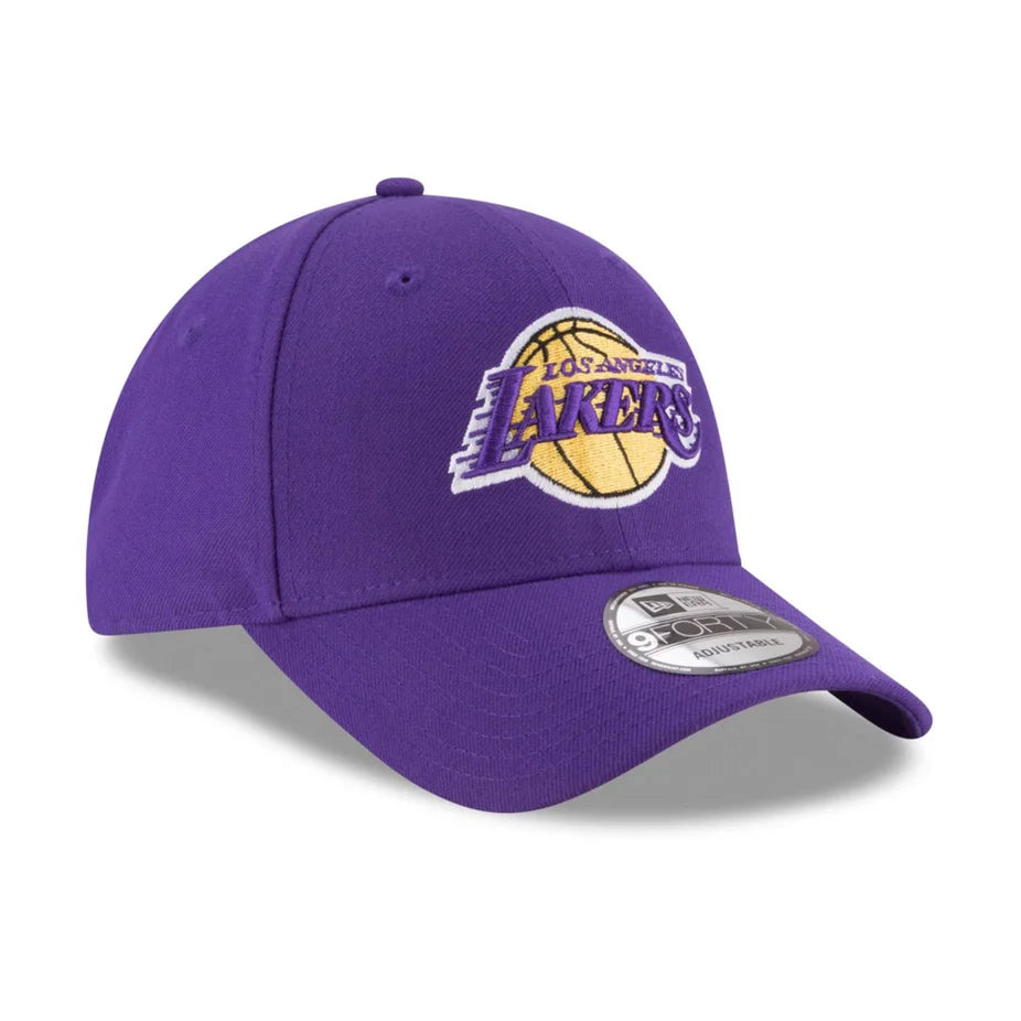 NEW ERA 9FORTY LEAGUE ESSENTIAL LOS ANGELES LAKERS PURPLE CAP