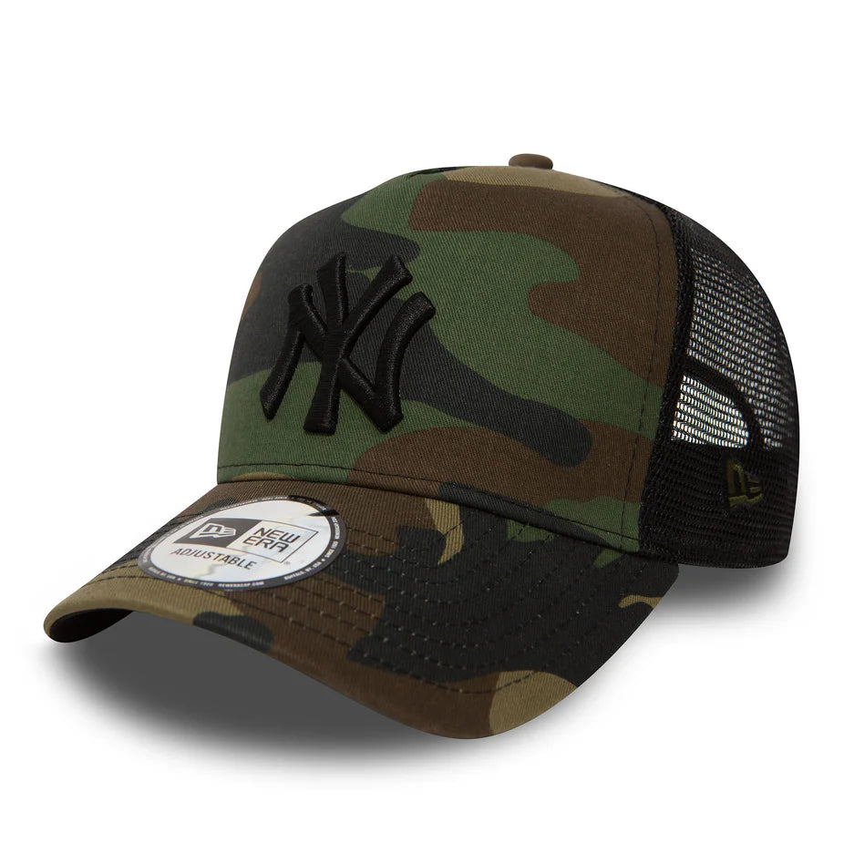 NEW ERA 9FORTY MLB NEW YORK YANKEES A-FRAME TRUCKER CAMO CAP