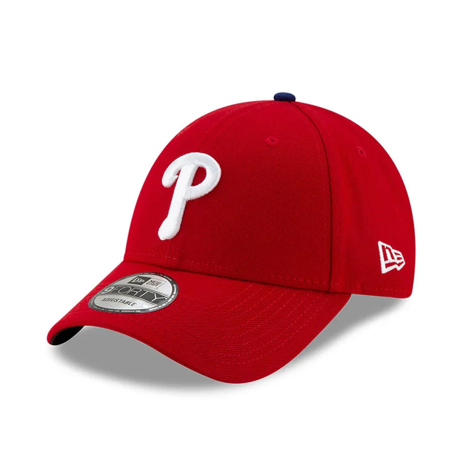 NEW ERA 9FORTY LEAGUE ESSENTIAL PHILADELPHIA PHILLIES RED CAP