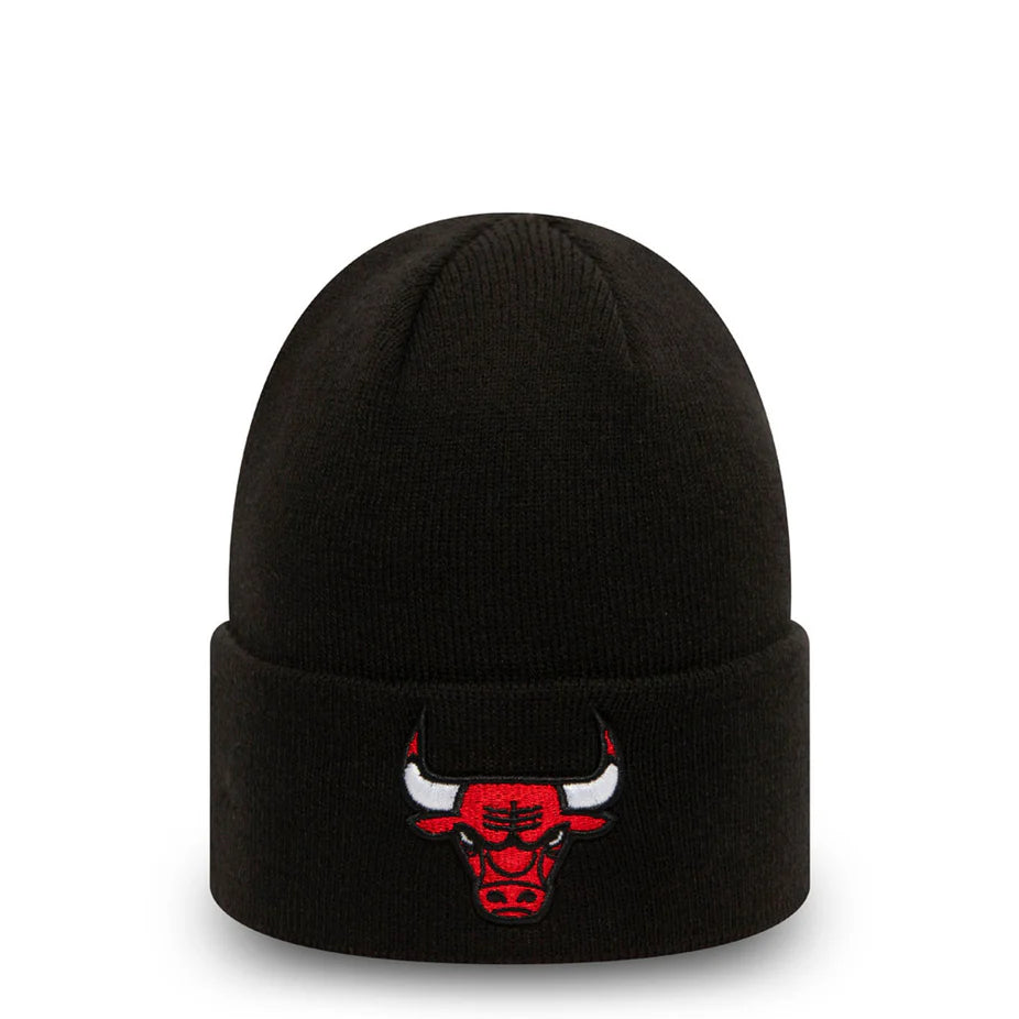 NEW ERA CHICAGO BULLS ESSENTIAL CUFF BLACK KNIT