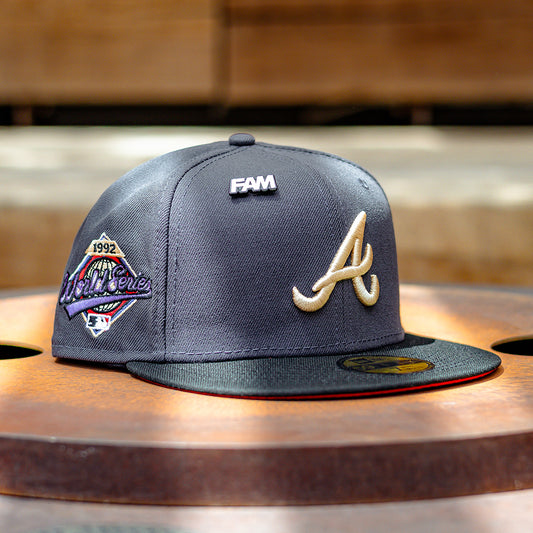  New Era Atlanta Braves 9FIFTY 2021 World Series Champions Patch  WS Retro Cap, Adjustable Hat : New Era: Sports & Outdoors