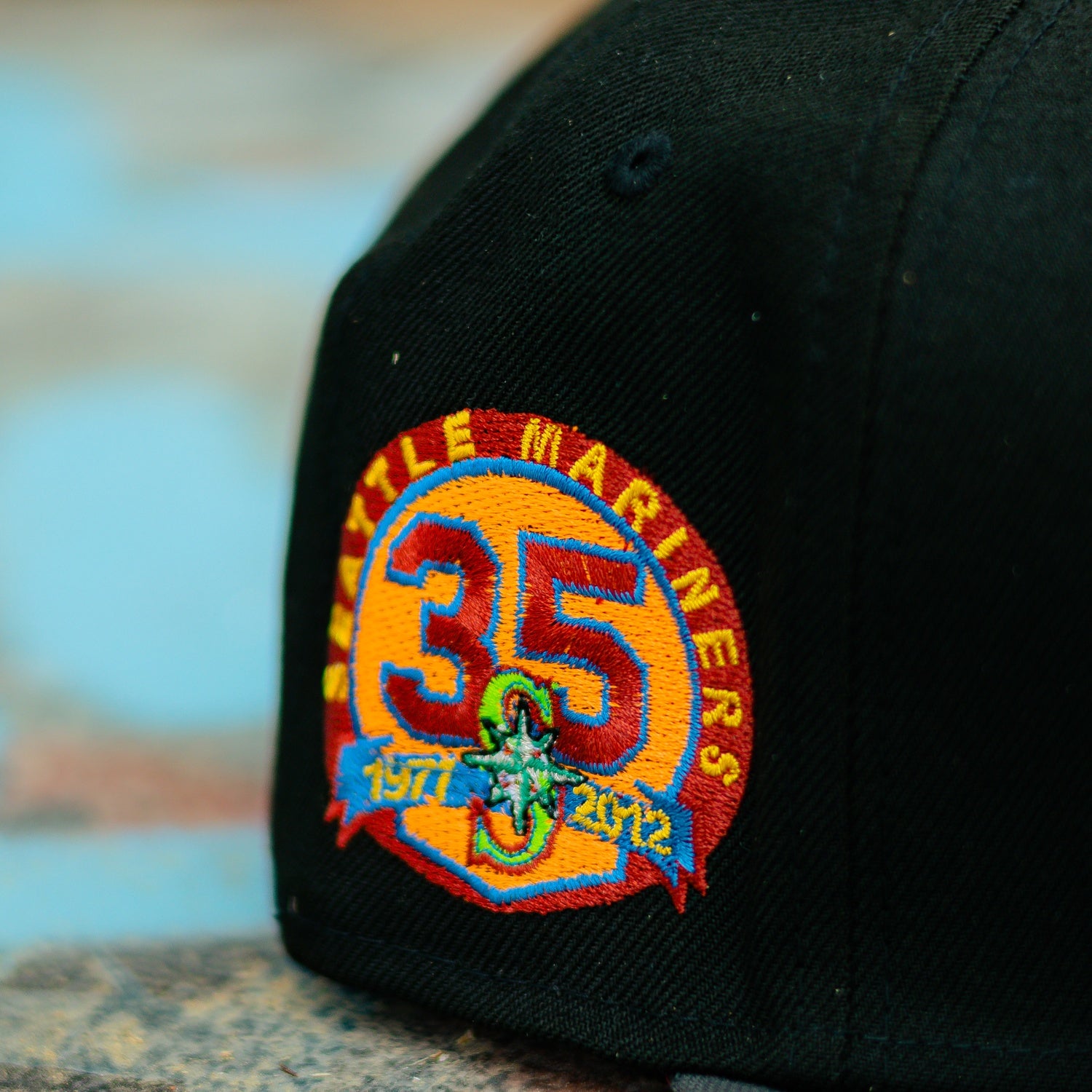 SEATTLE MARINERS NEW ERA 59FIFTY 35TH ANNIVERSARY HAT – Hangtime Indy