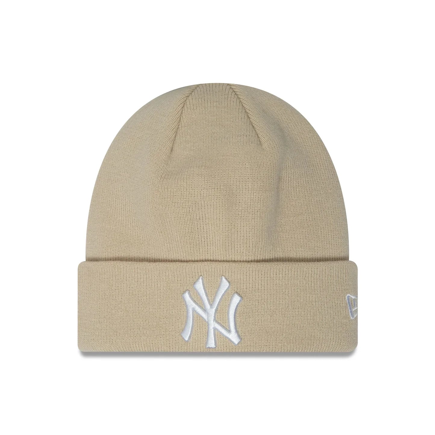 NEW ERA NEW YORK YANKEES ESSENTIAL CUFF BEIGE KNIT