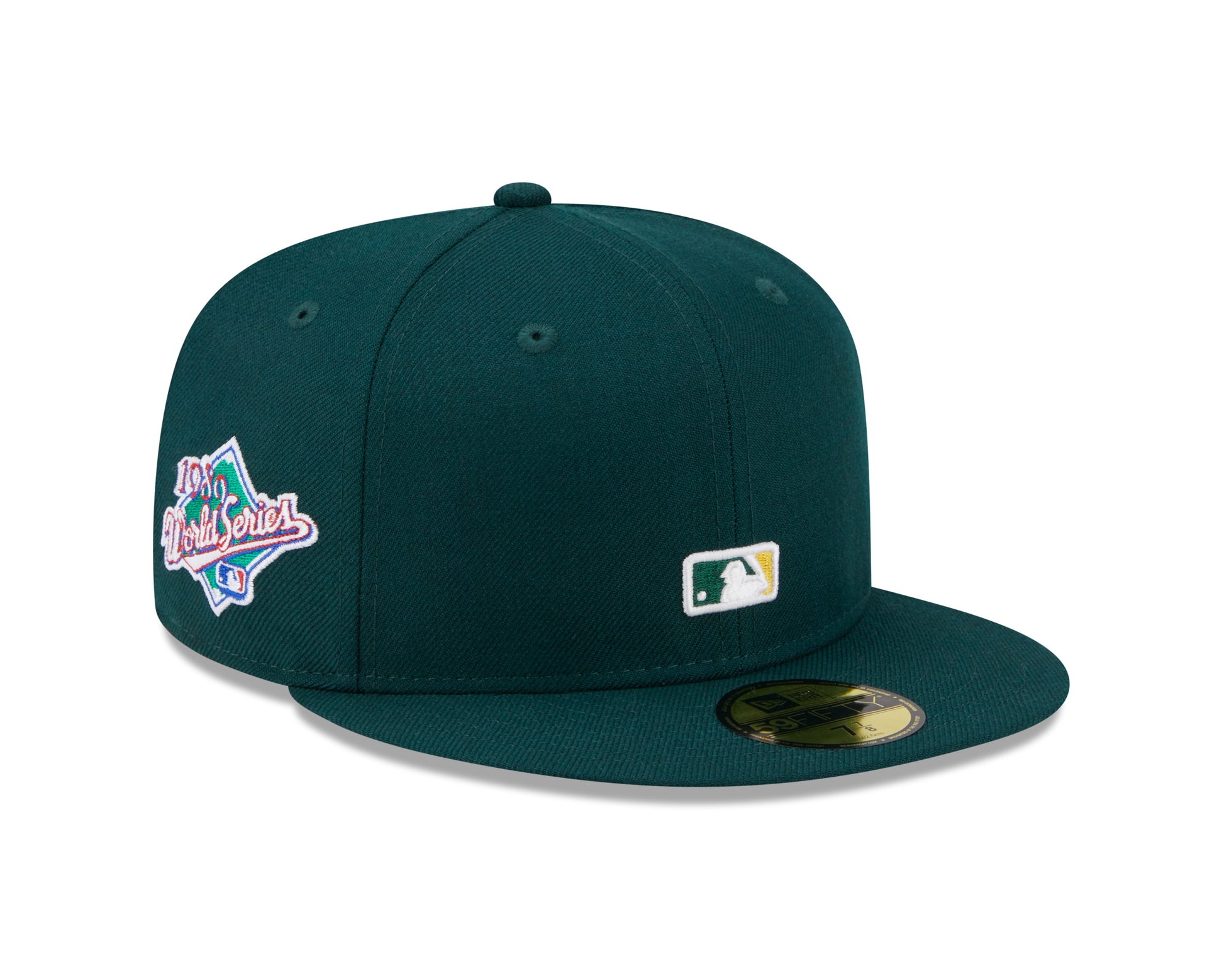 New Era 59Fifty MLB Oakland Athletics Upside Down Logo Fitted Hat