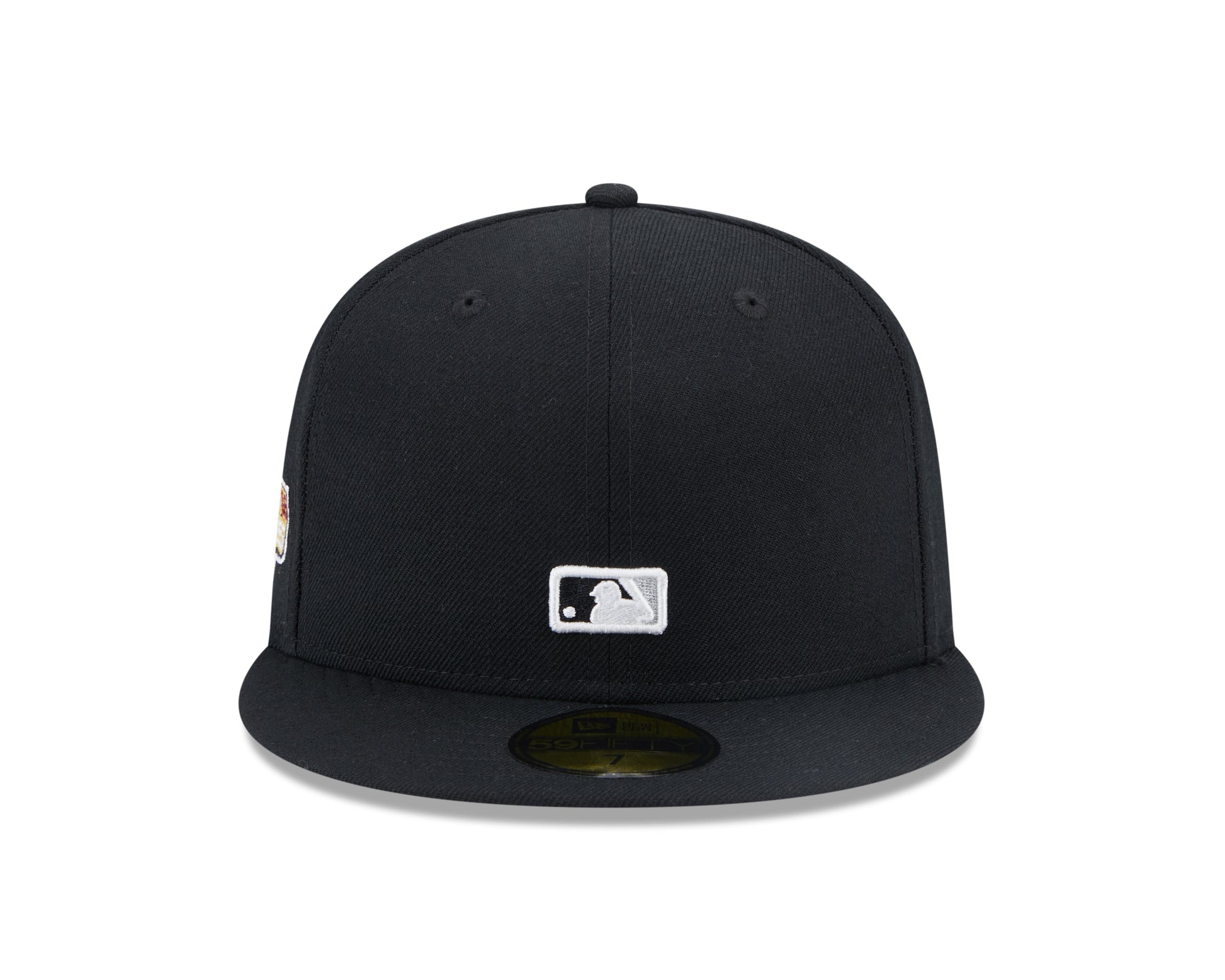 New Era 59FIFTY MLB League Logo Umpire Fitted Hat Black White