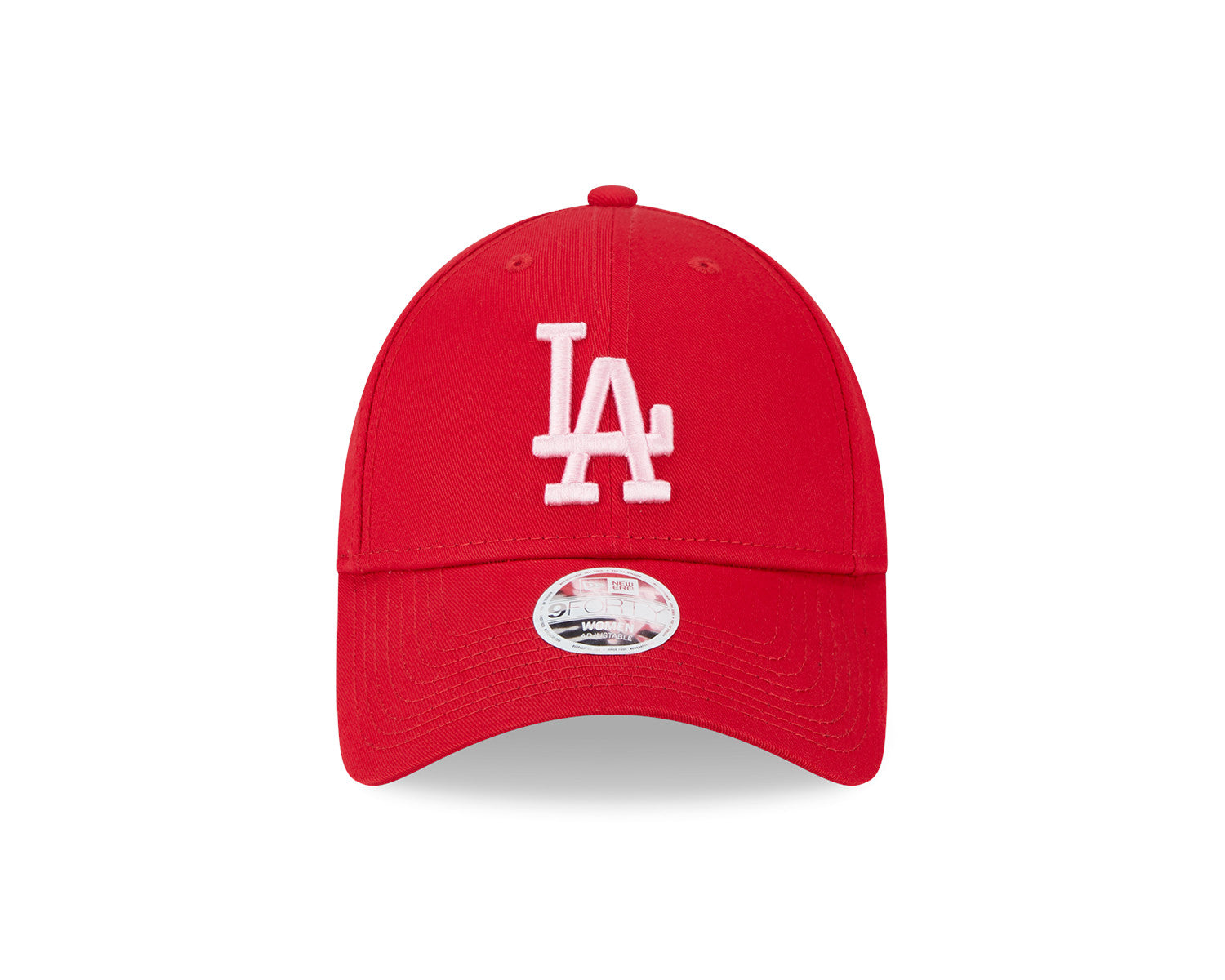 NEW ERA 9FORTY WOMEN MLB LOS ANGELES DODGERS LEAGUE ESSENTIAL RED