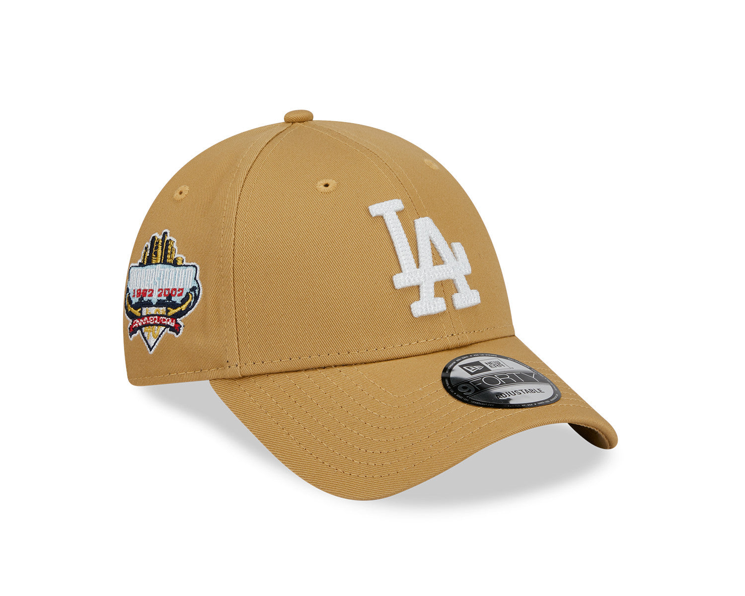 NEW ERA 9FORTY MLB LOS ANGELES DODGERS NEW TRADITIONS 40TH ANNIVERSARY BEIGE CAP