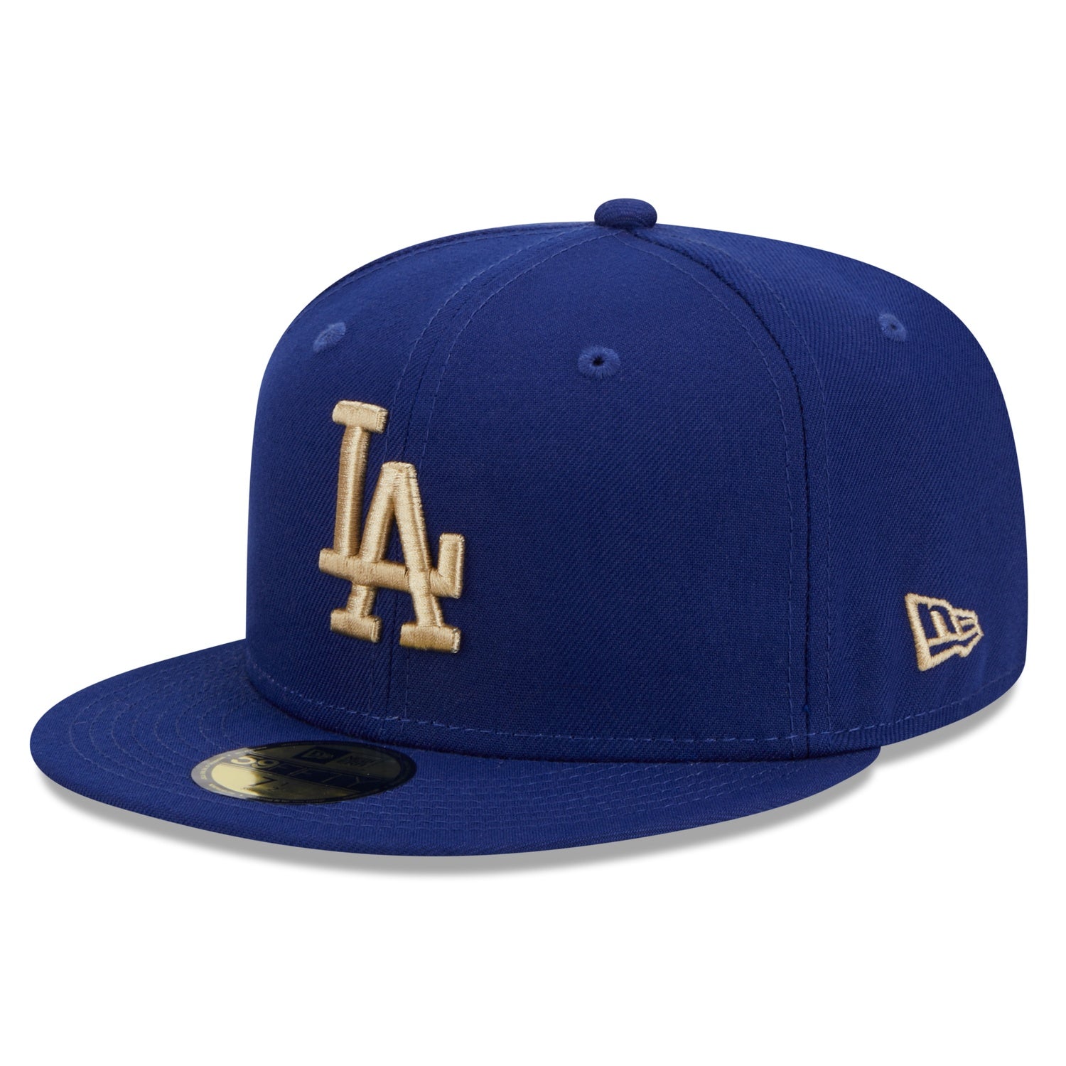 Los Angeles Dodgers Fitted Hat New Era Color Pack 2 Tone Green/Tan 59FIFTY Fitted Hat, 7 3/4 / Green
