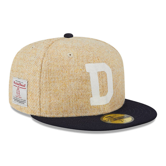 New Era 59FIFTY Detroit Tigers Vegas Gold Two Tone Hat Fitted 7 3