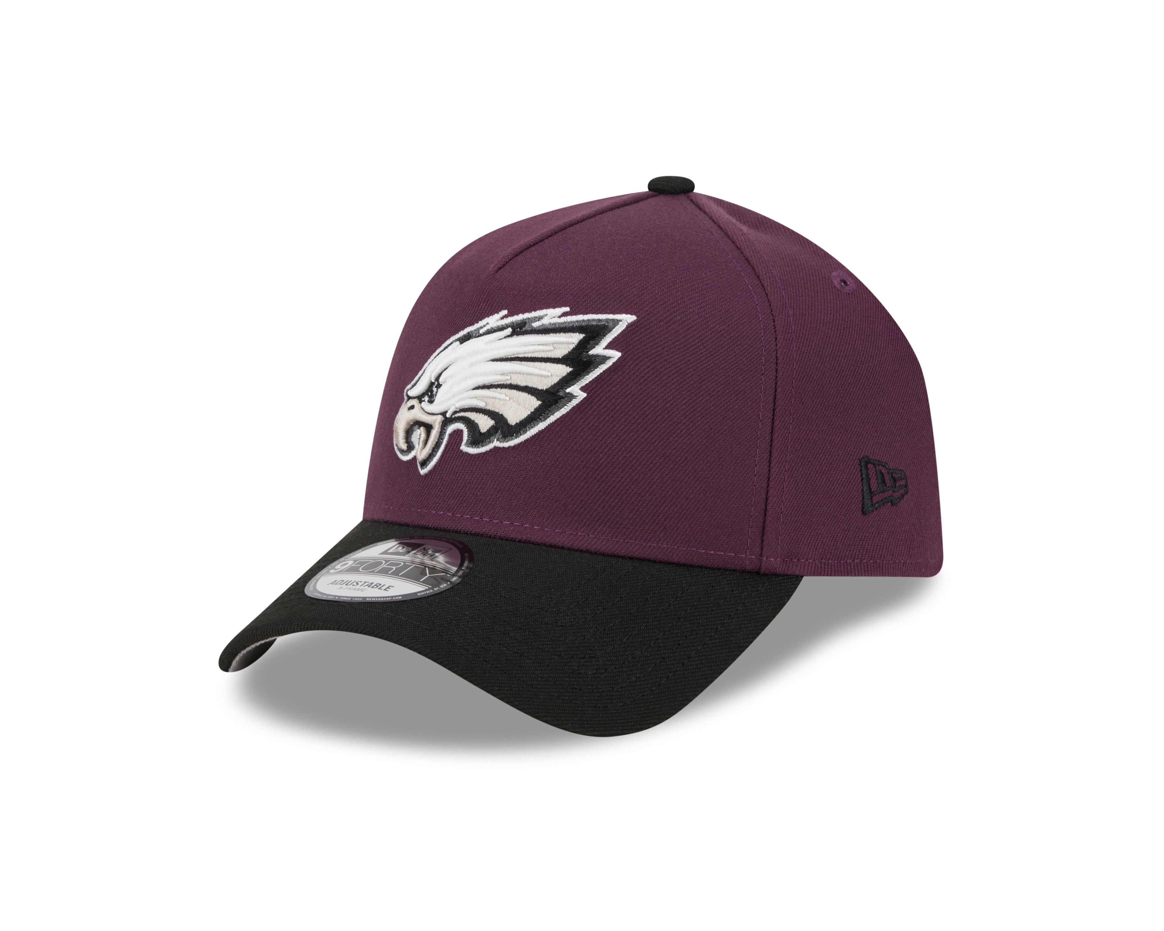 NEW ERA 9FORTY A-FRAME NFL PHILADELPHIA EAGLES SUPER BOWL LII TWO TONE / GREY UV SNAPBACK CAP