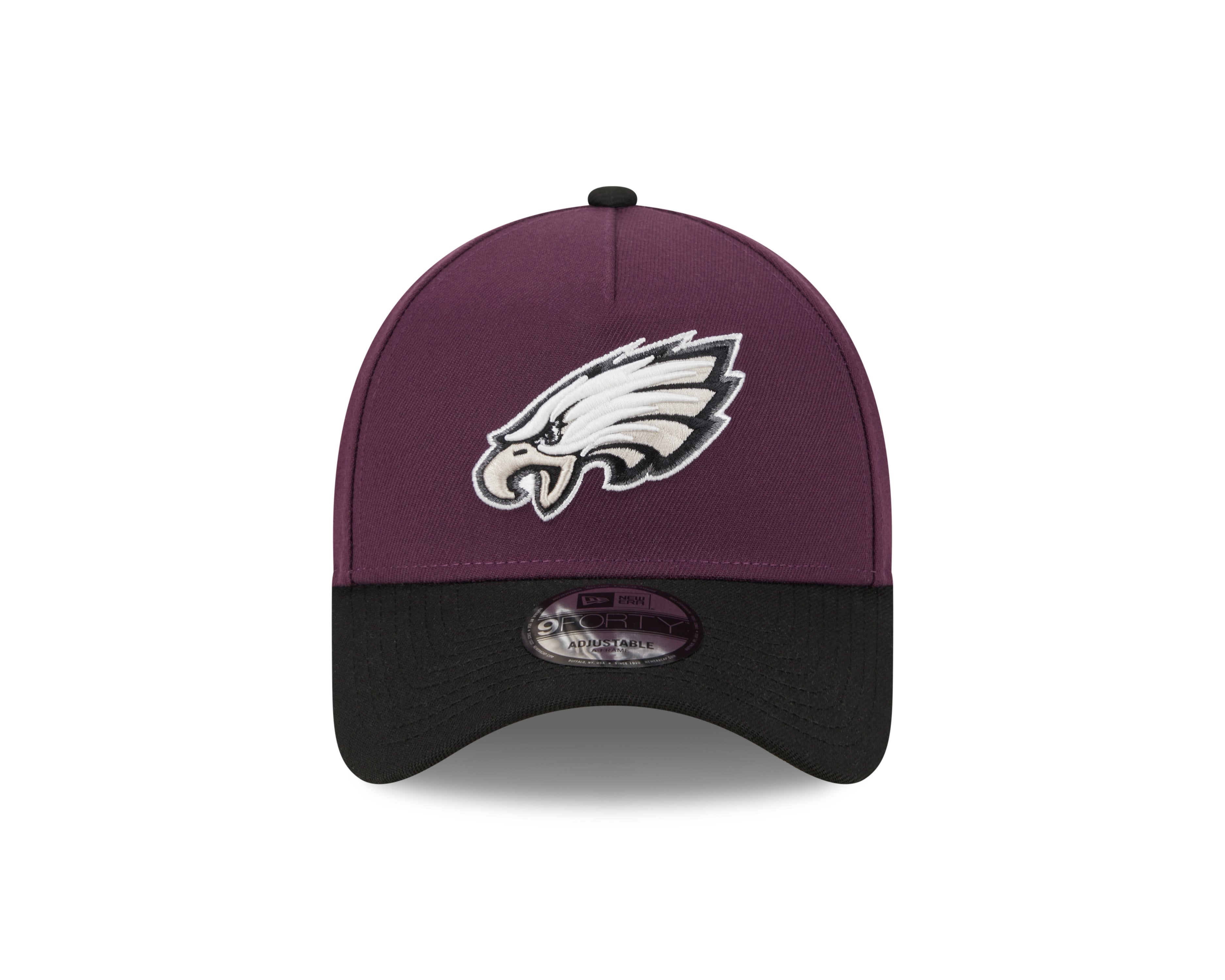 NEW ERA 9FORTY A-FRAME NFL PHILADELPHIA EAGLES SUPER BOWL LII TWO TONE / GREY UV SNAPBACK CAP