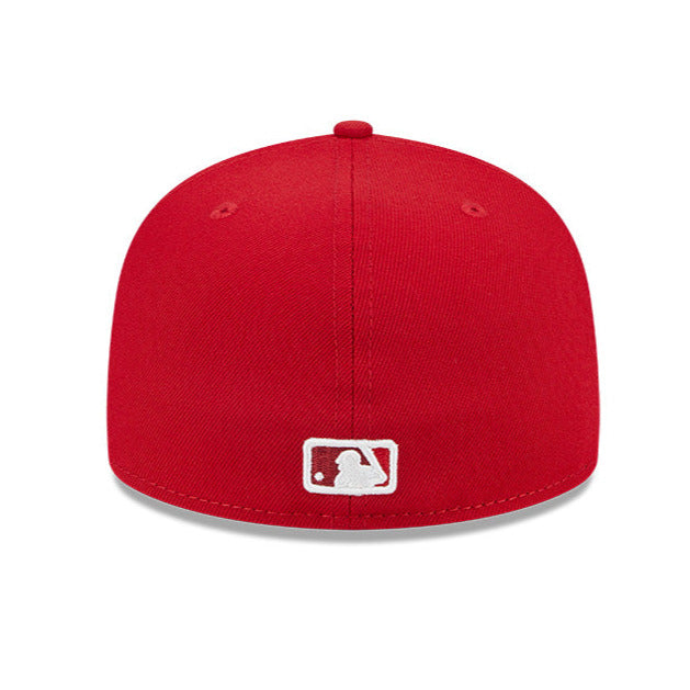 NEW ERA 59FIFTY MLB ANAHEIM ANGELS CITYCON RED / GREY UV FITTED CAP