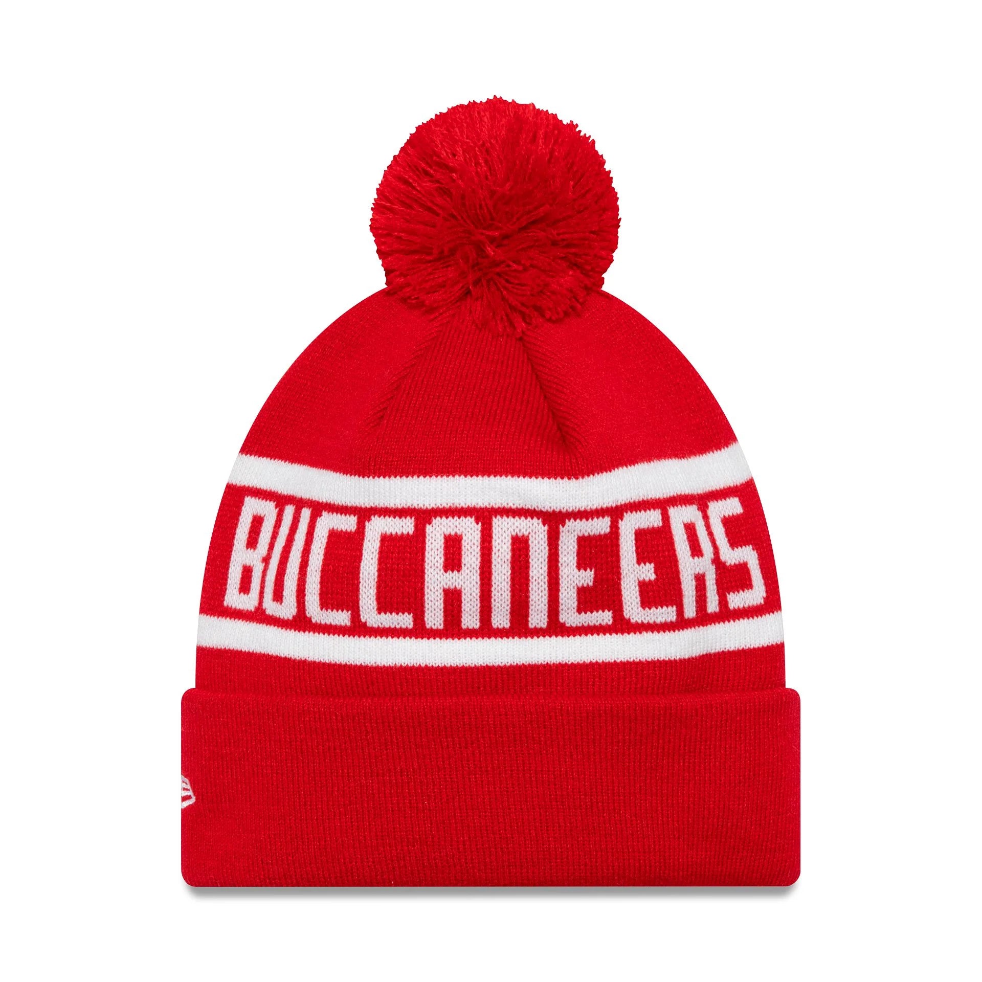 NEW ERA NFL TAMPA BAY BUCCANEERS RED KNIT