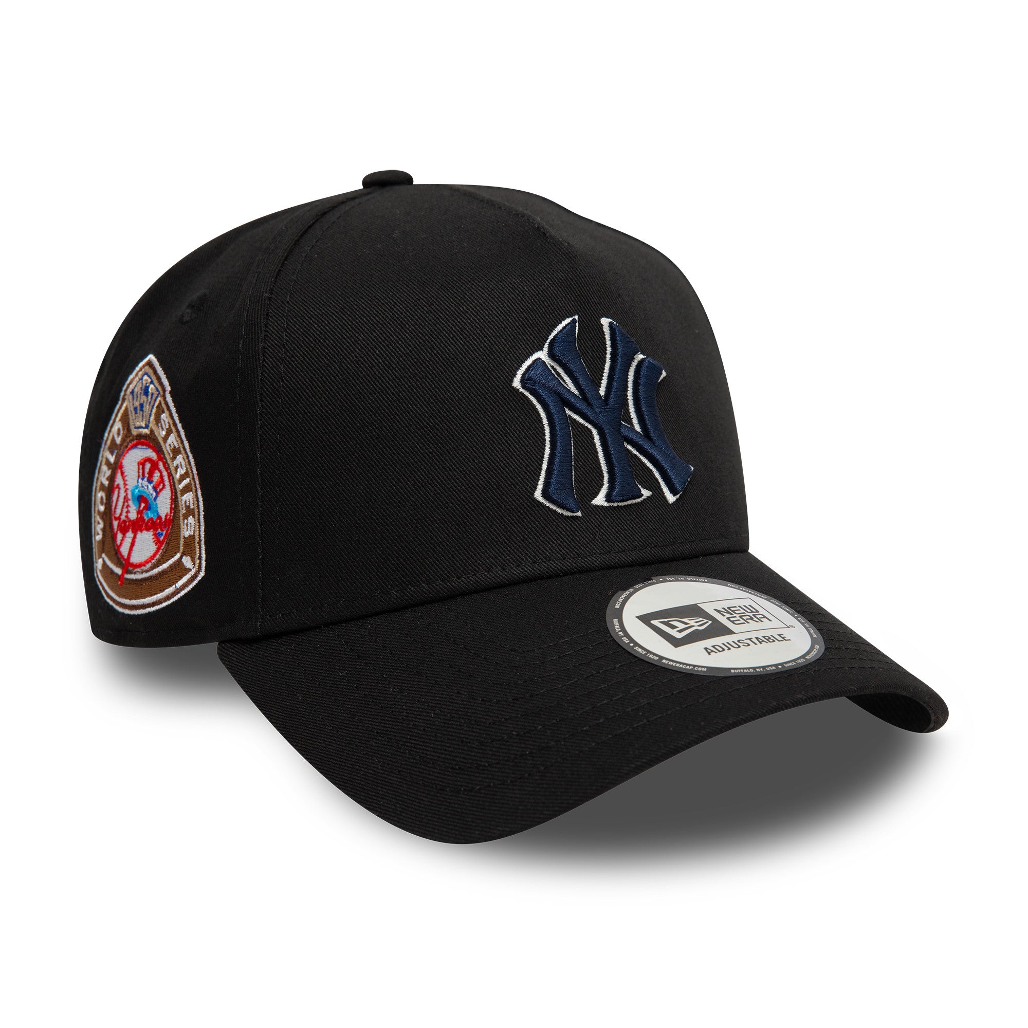 NEW ERA 9FORTY A-FRAME MLB NEW YORK YANKEES WORLD SERIES 1950 BLACK SNAPBACK CAP