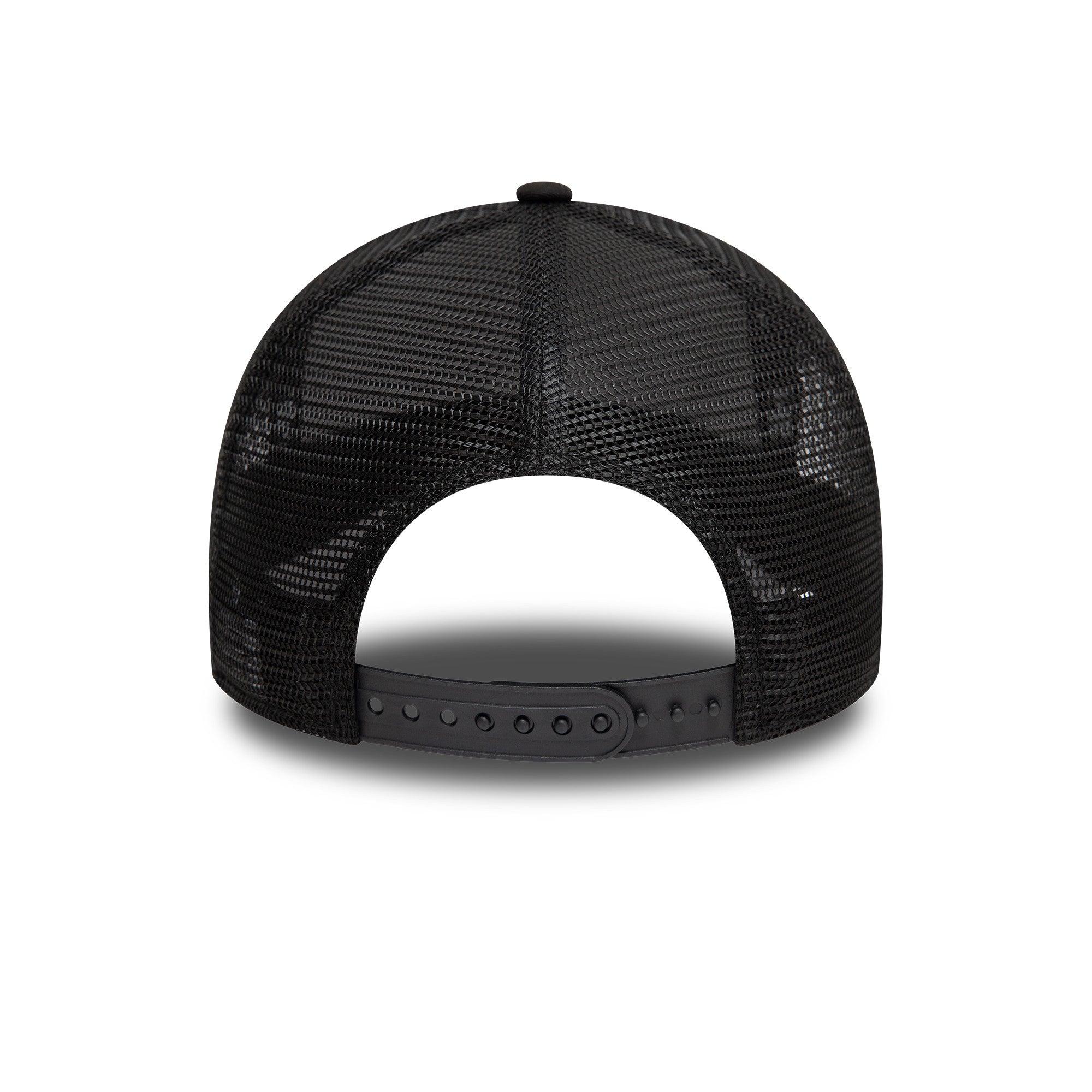 NEW ERA 9FORTY A-FRAME TRUCKER NEW ERA MOTORSPORT BLACK SNAPBACK CAP