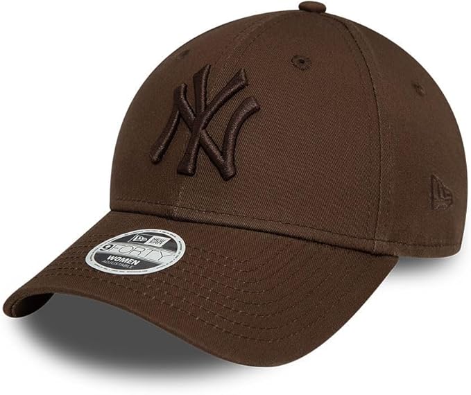 NEW ERA 9FORTY WOMEN LEAGUE ESSENTIAL MLB NEW YORK YANKEES BROWN CAP