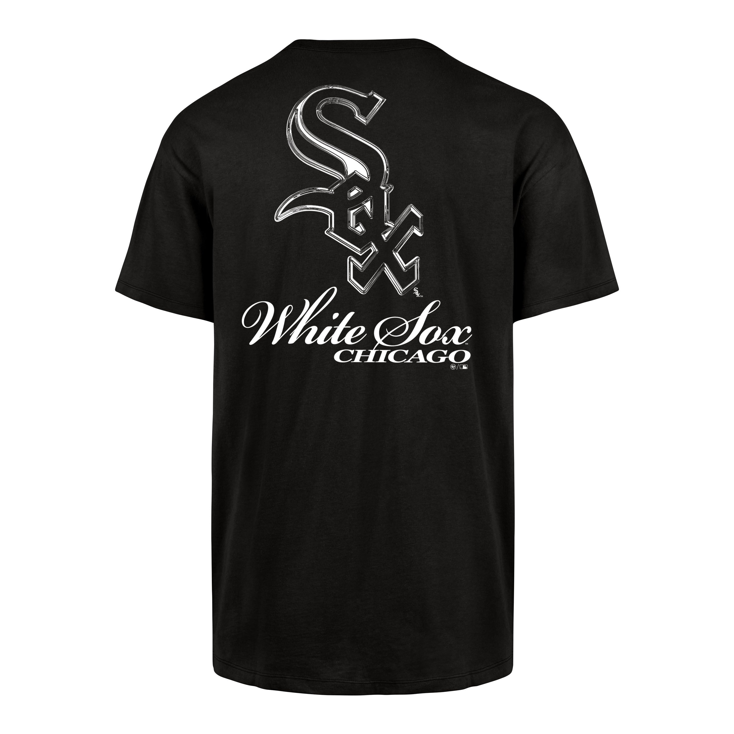 MLB CHICAGO WHITE SOX CHROME TONE ’47 MIDWEIGHT DROP SHOULDER CARBONITE TEE