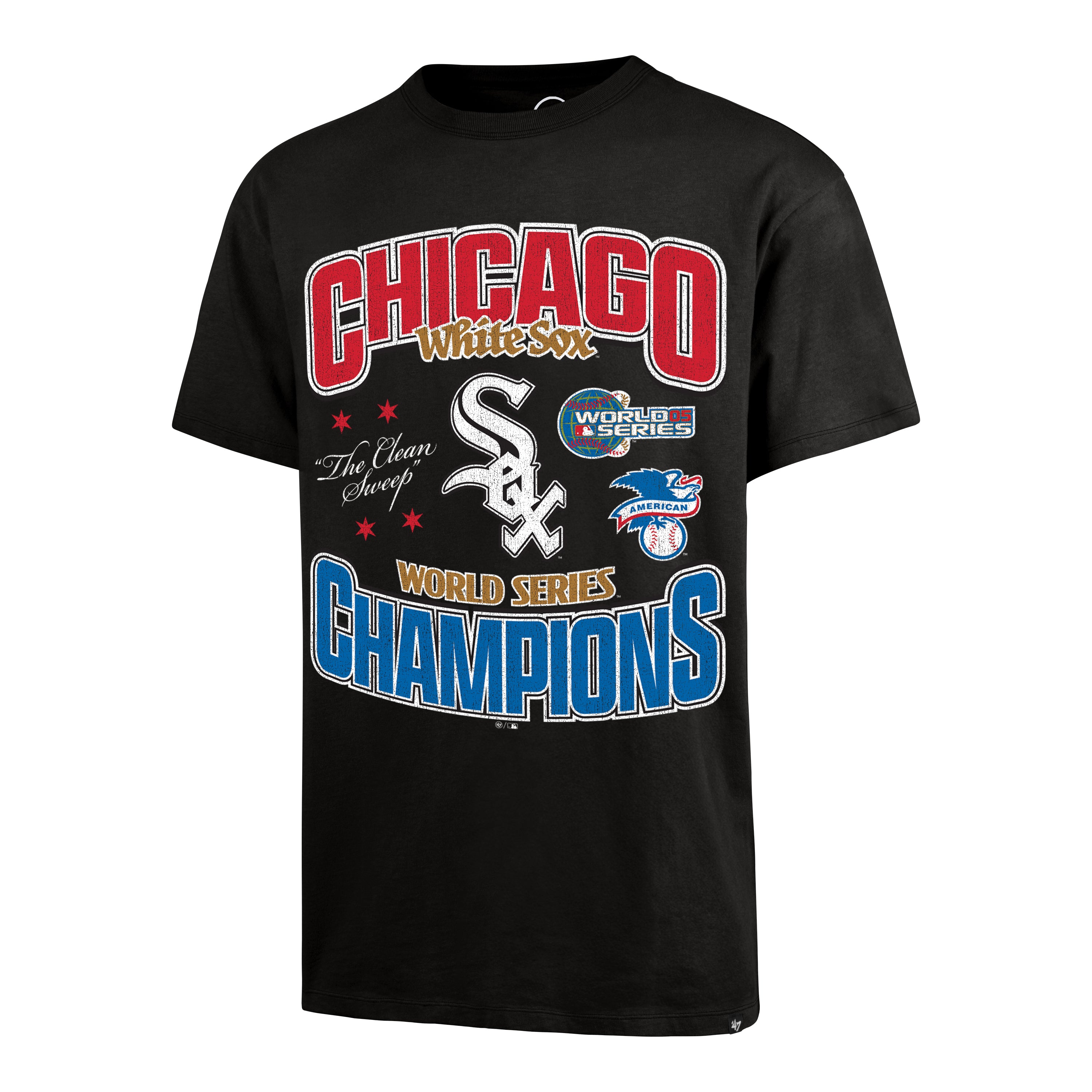 MLB CHICAGO WHITE SOX GRAPHIC ’47 DROP SHOULDER CARBONITE TEE