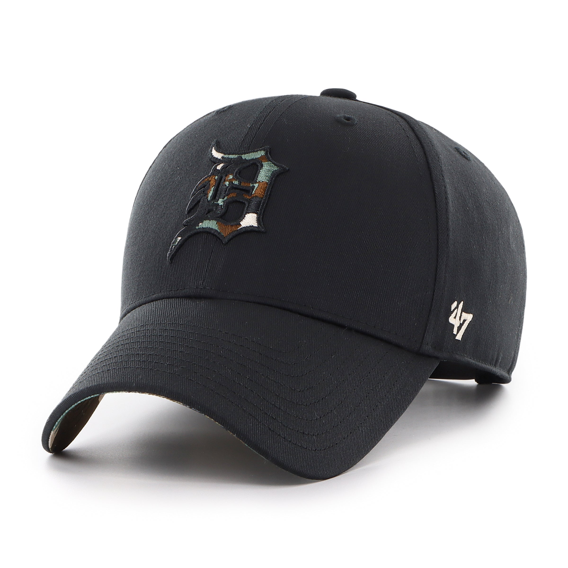 MLB DETROIT TIGERS DIGITAL STAR ’47 MVP BLACK CAP