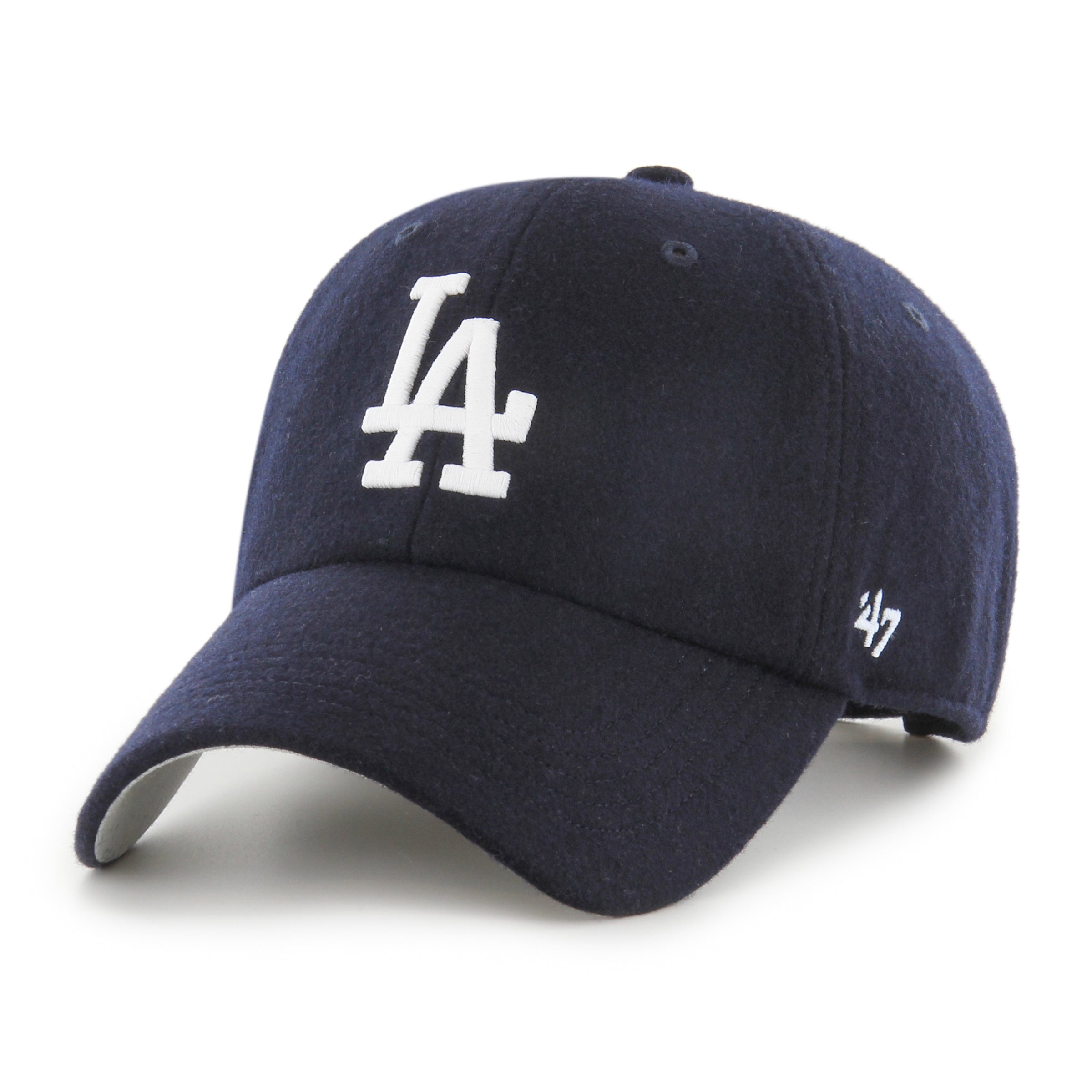 MLB LOS ANGELES DODGERS MATTE FINISH ’47 CLEAN UP NAVY CAP