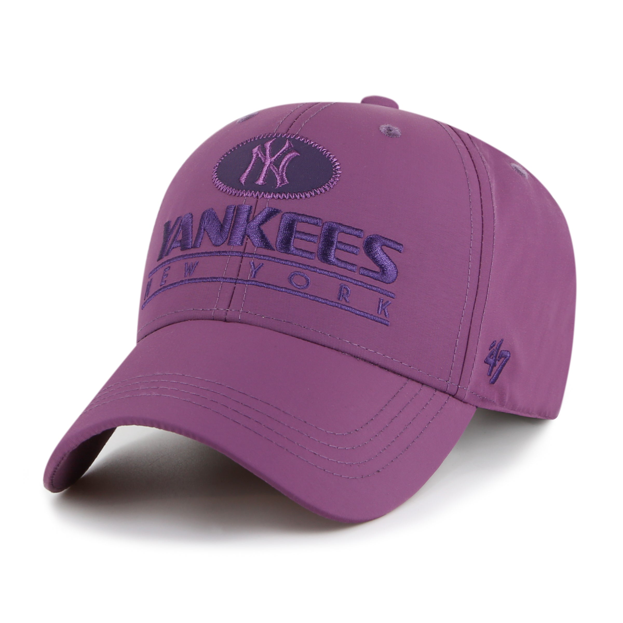 MLB NEW YORK YANKEES OUTSKIRTS ’47 MVP PURPLE CAP