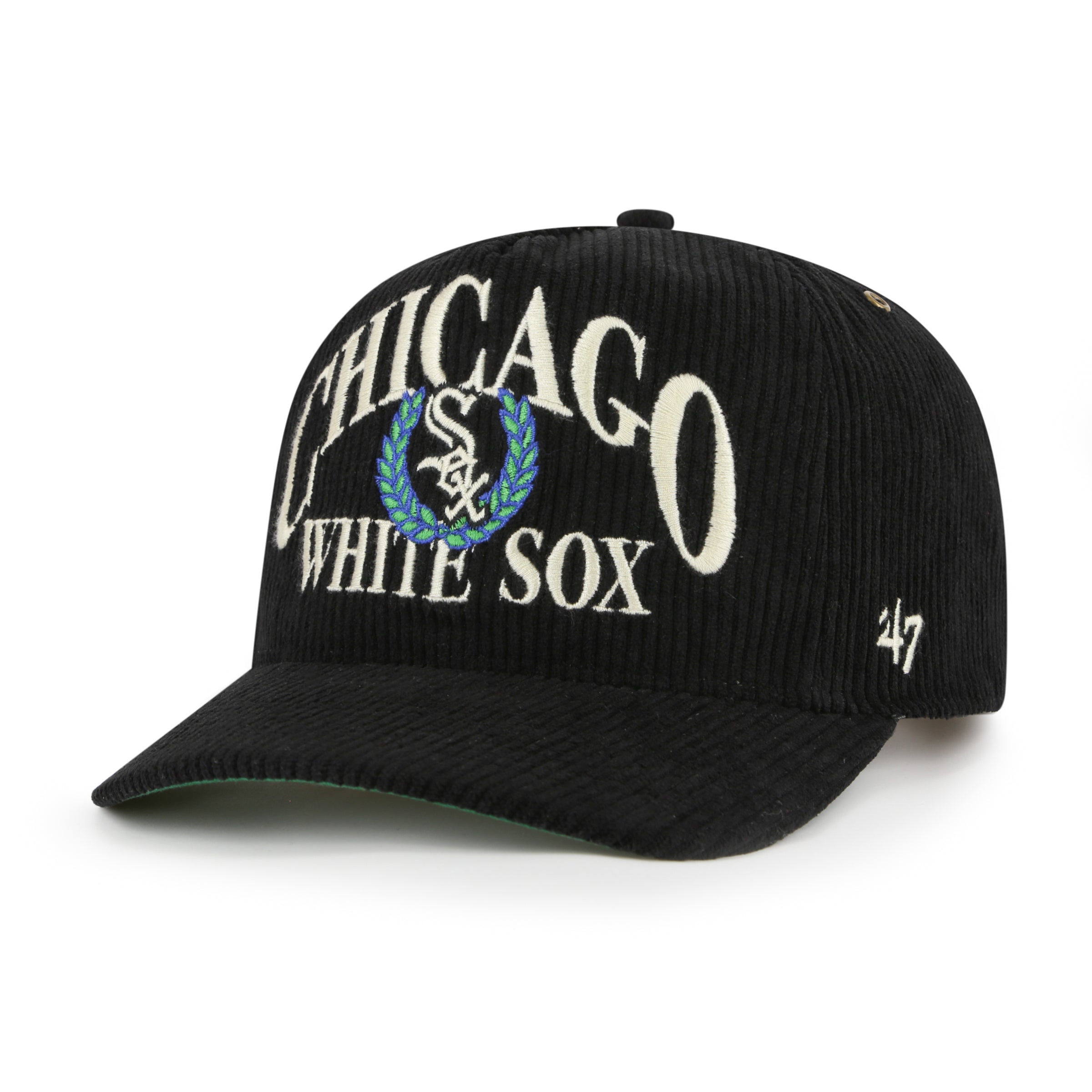 MLB CHICAGO WHITE SOX PITCHOUT ’47 HITCH BLACK CAP