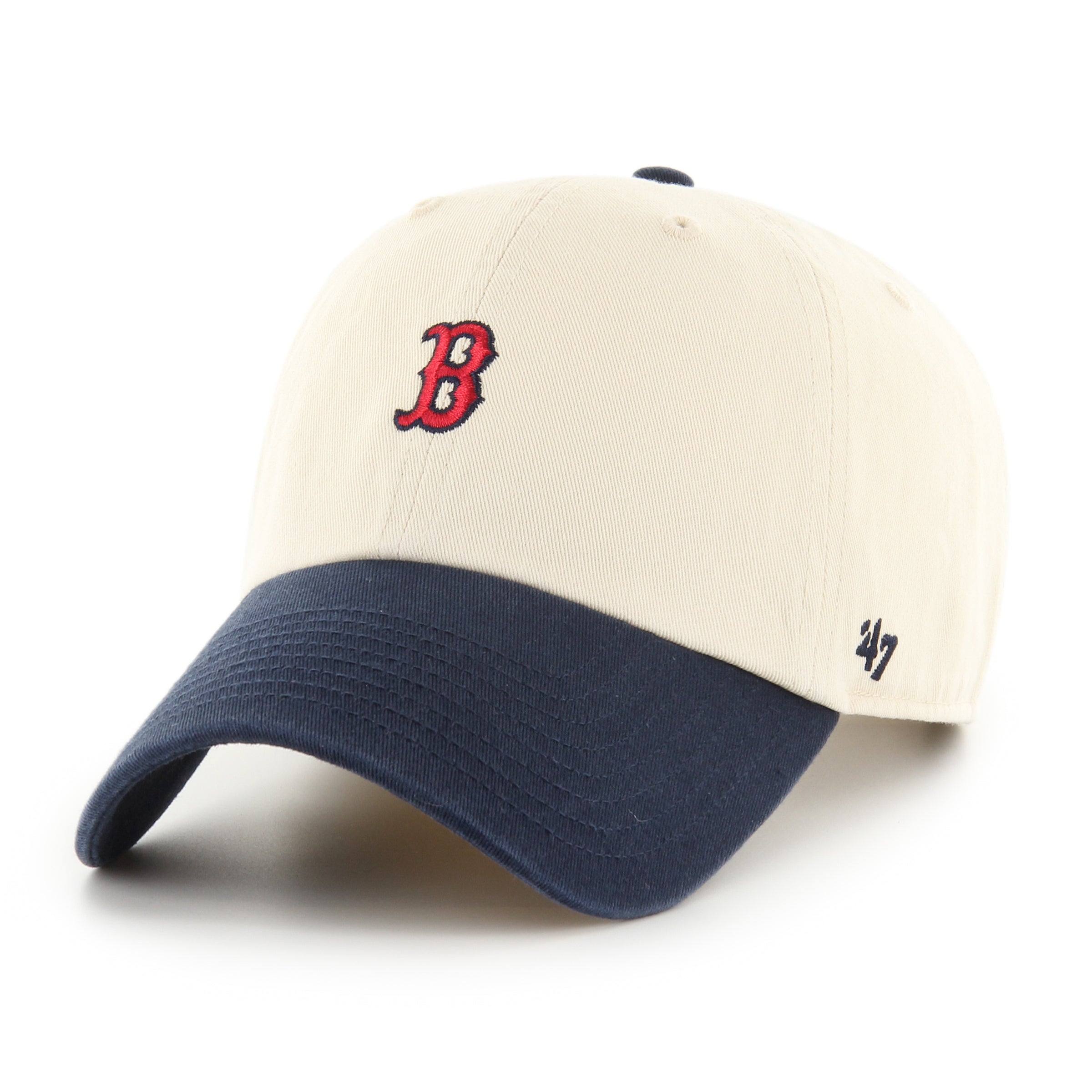 MLB BOSTON RED SOX BASE RUNNER SURE SHOT TT ’47 CLEAN UP TWO TONE CAP