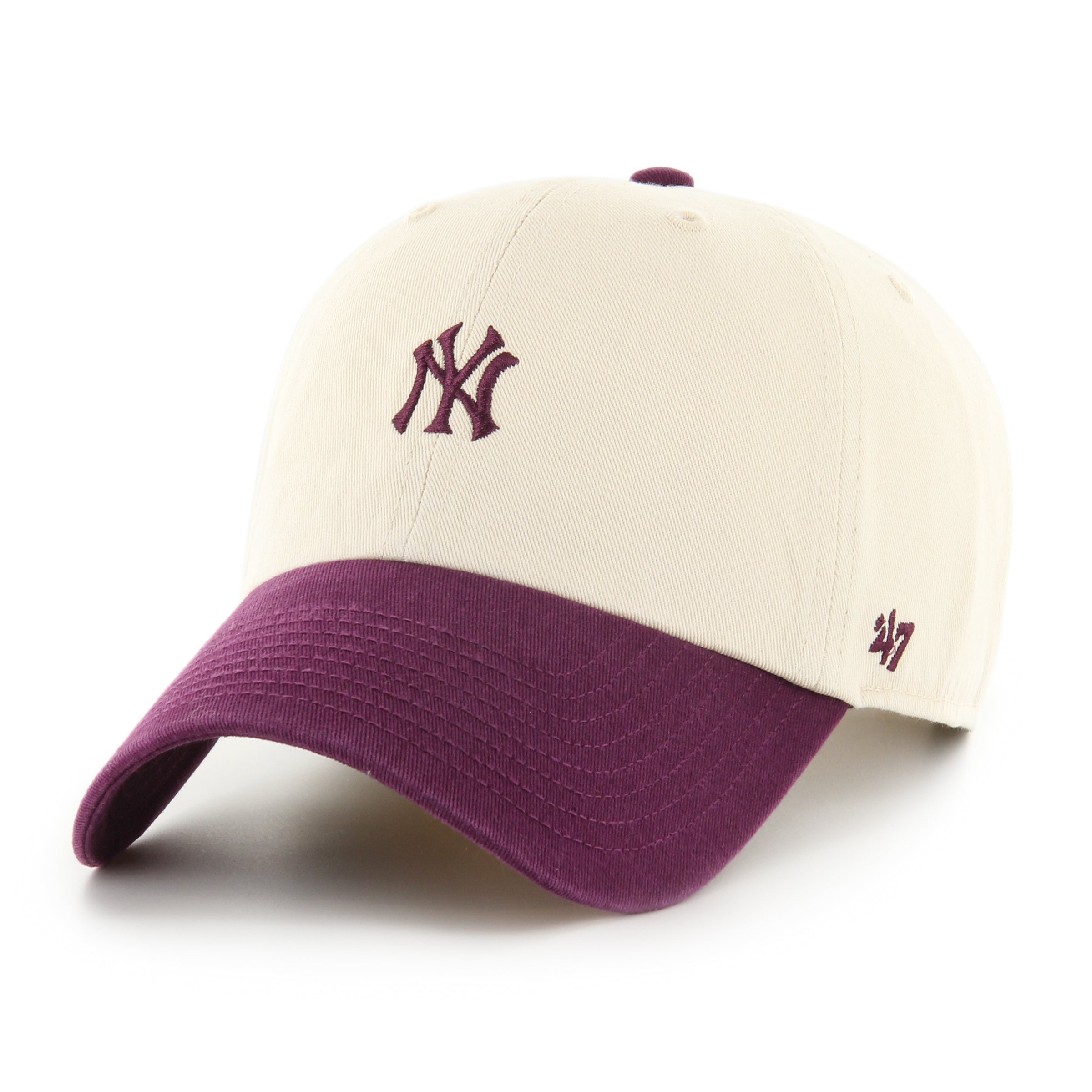 MLB NEW YORK YANKEES BASE RUNNER SURE SHOT TT ’47 CLEAN UP TWO TONE CAP