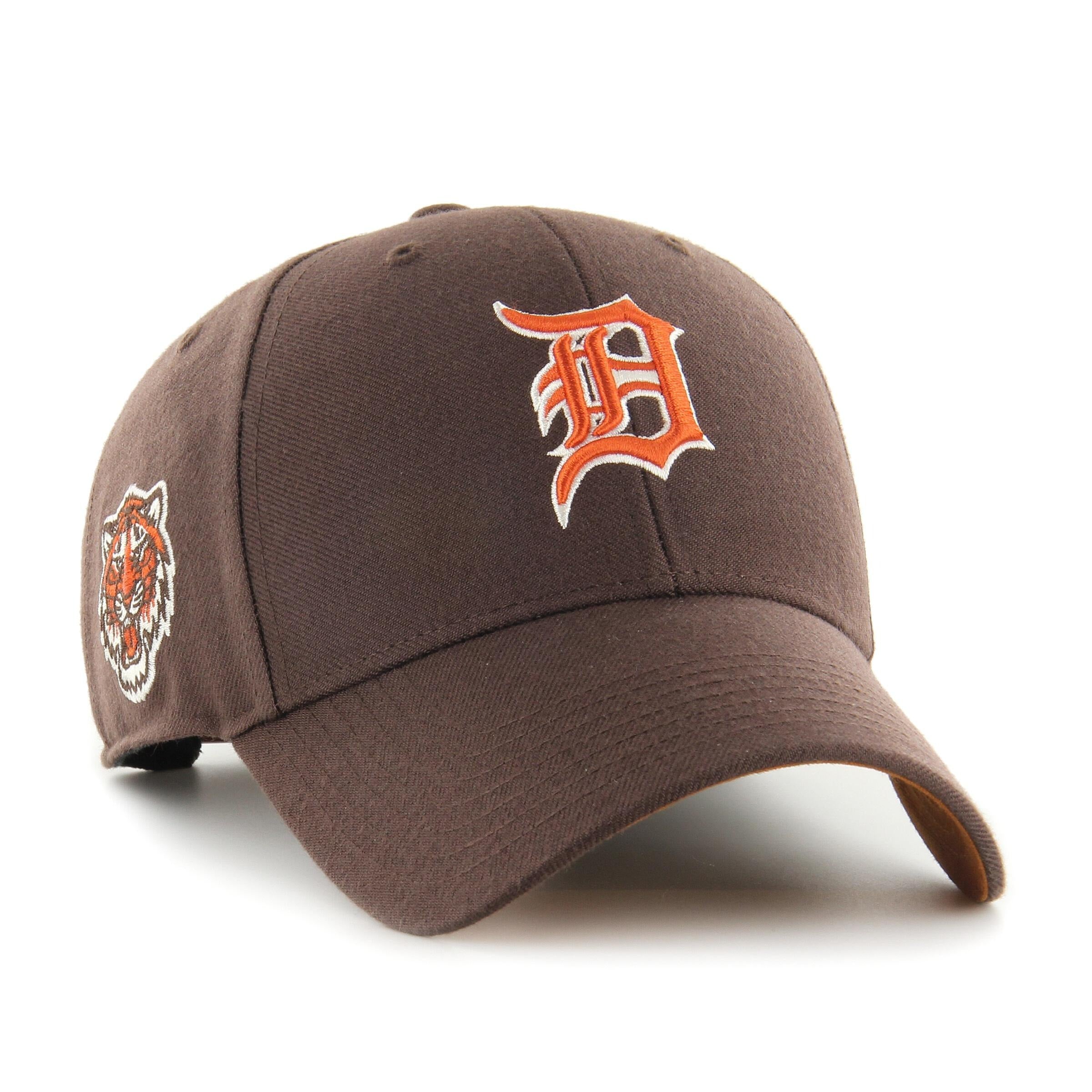 MLB DETROIT TIGERS SURE SHOT SNAPBACK ’47 MVP BROWN