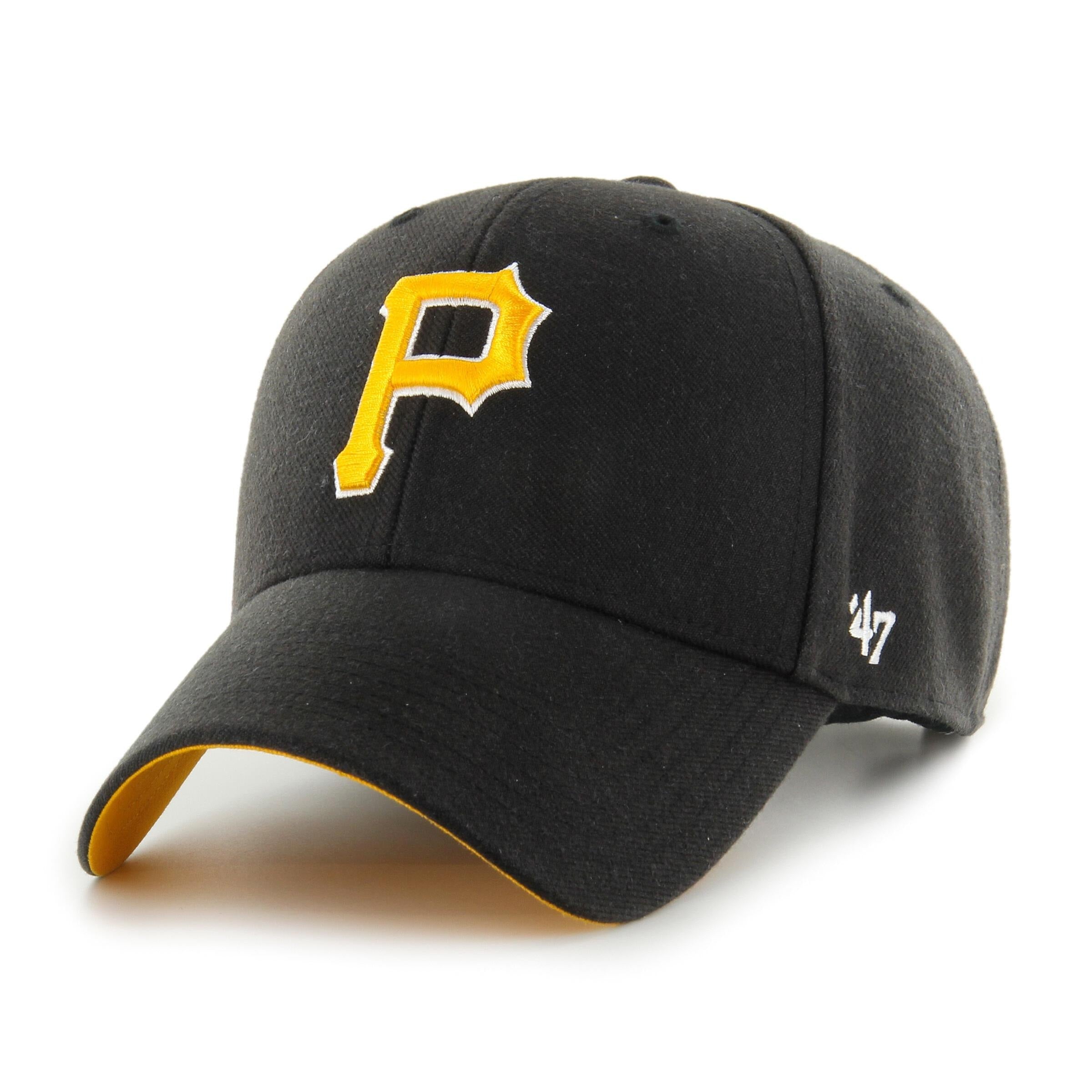 MLB PITTSBURGH PIRATES SURE SHOT SNAPBACK '47 MVP BLACK – FAM