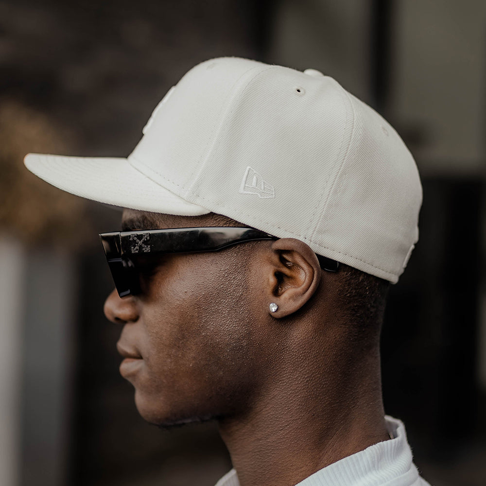 NEW ERA 59FIFTY MLB LOS ANGELES DODGERS CHROME WHITE / GREY UV FITTED – FAM