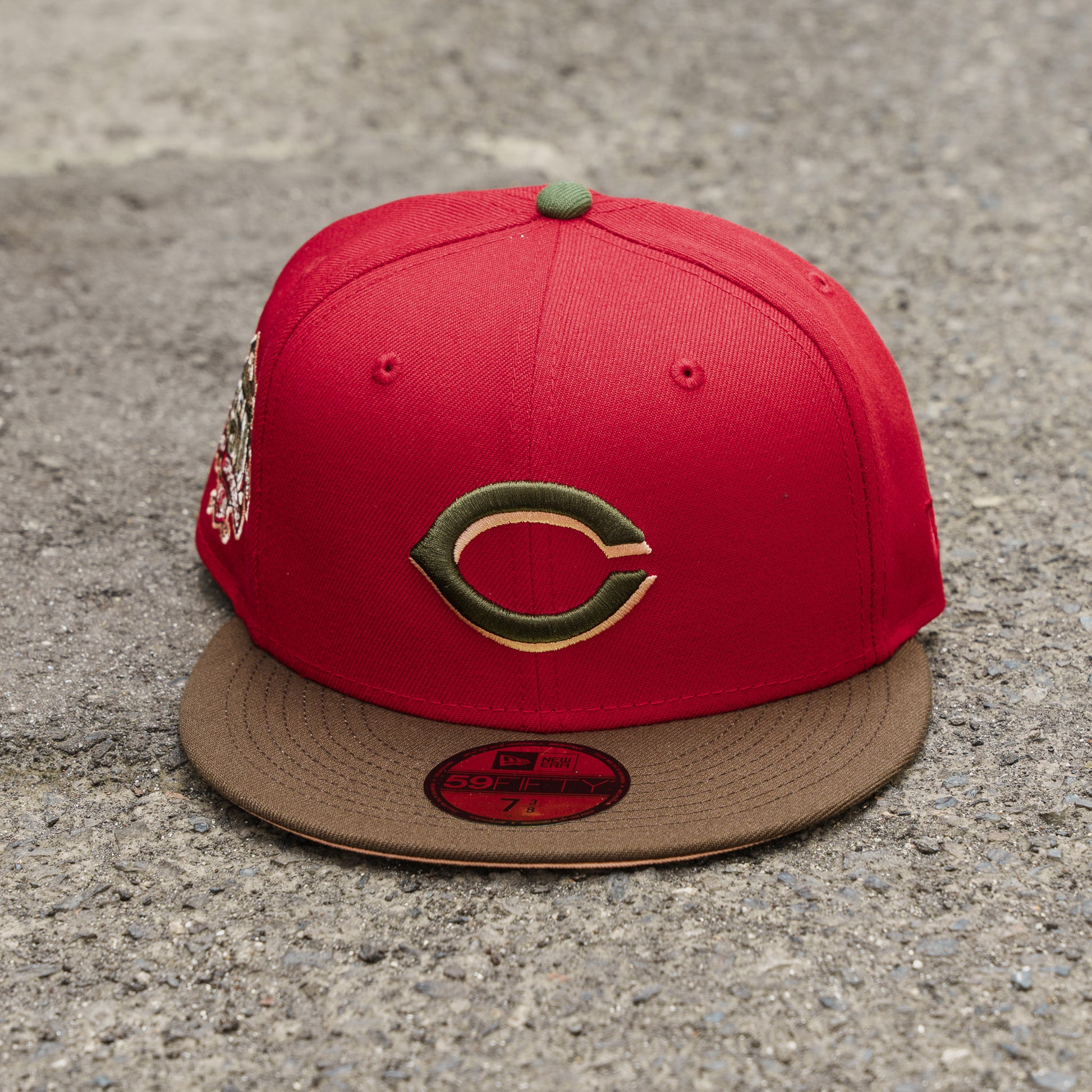 Cincinnati Reds New Era Sidepatch 59FIFTY Fitted Hat - Red