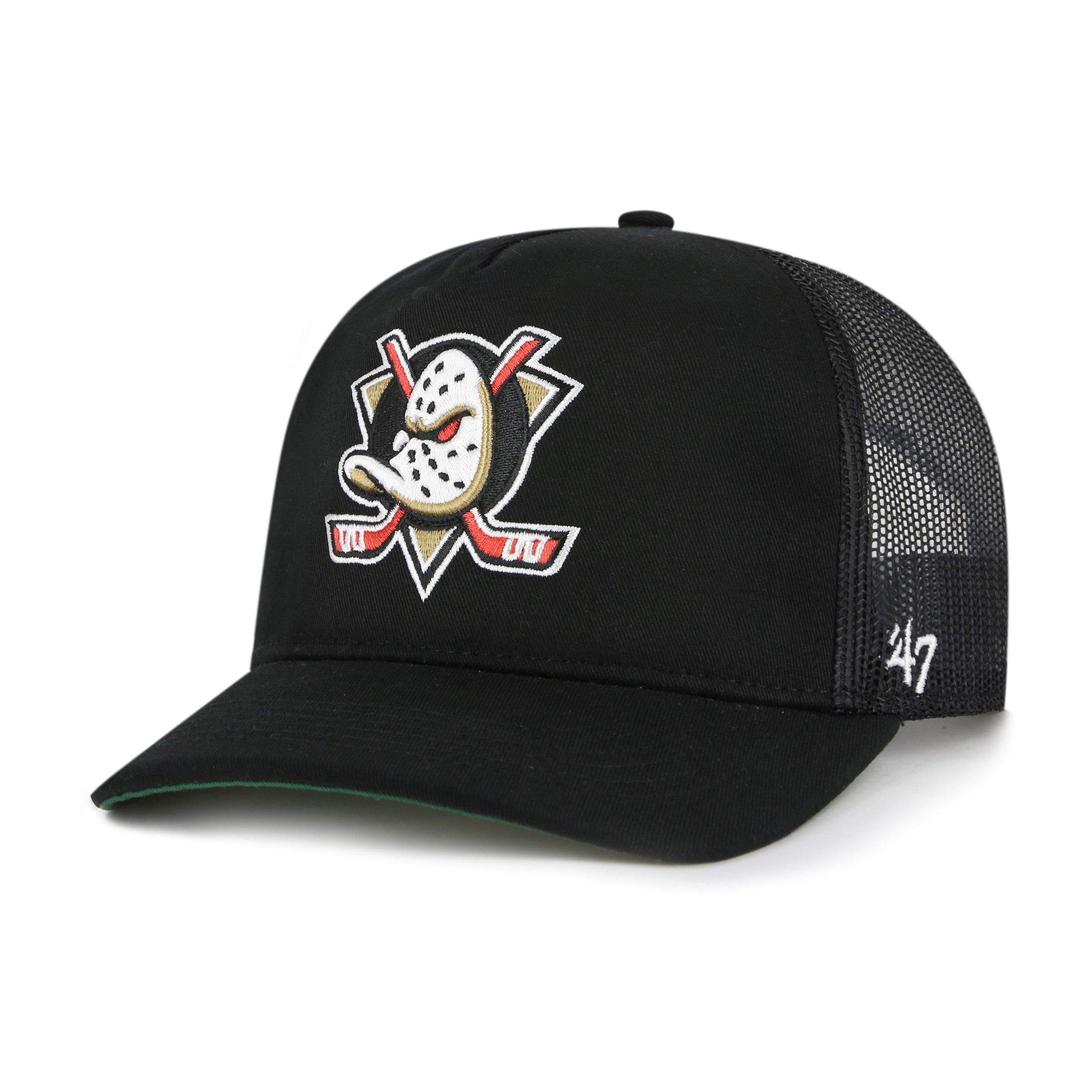 NHL ANAHEIM DUCKS MESH '47 HITCH BLACK CAP