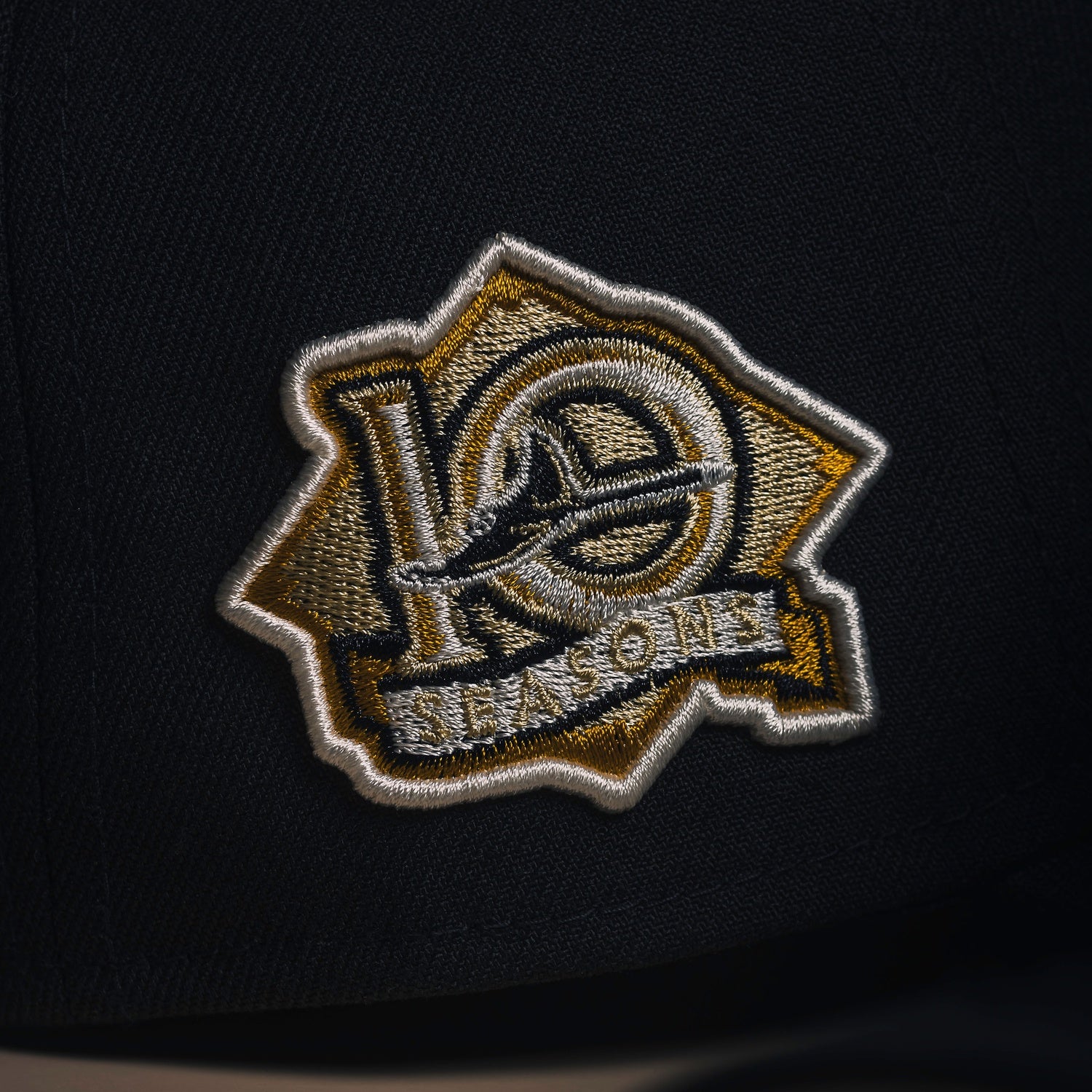 NEW ERA 9FORTY A-FRAME TAMPA BAY RAYS 10TH ANNIVERSARY BLACK