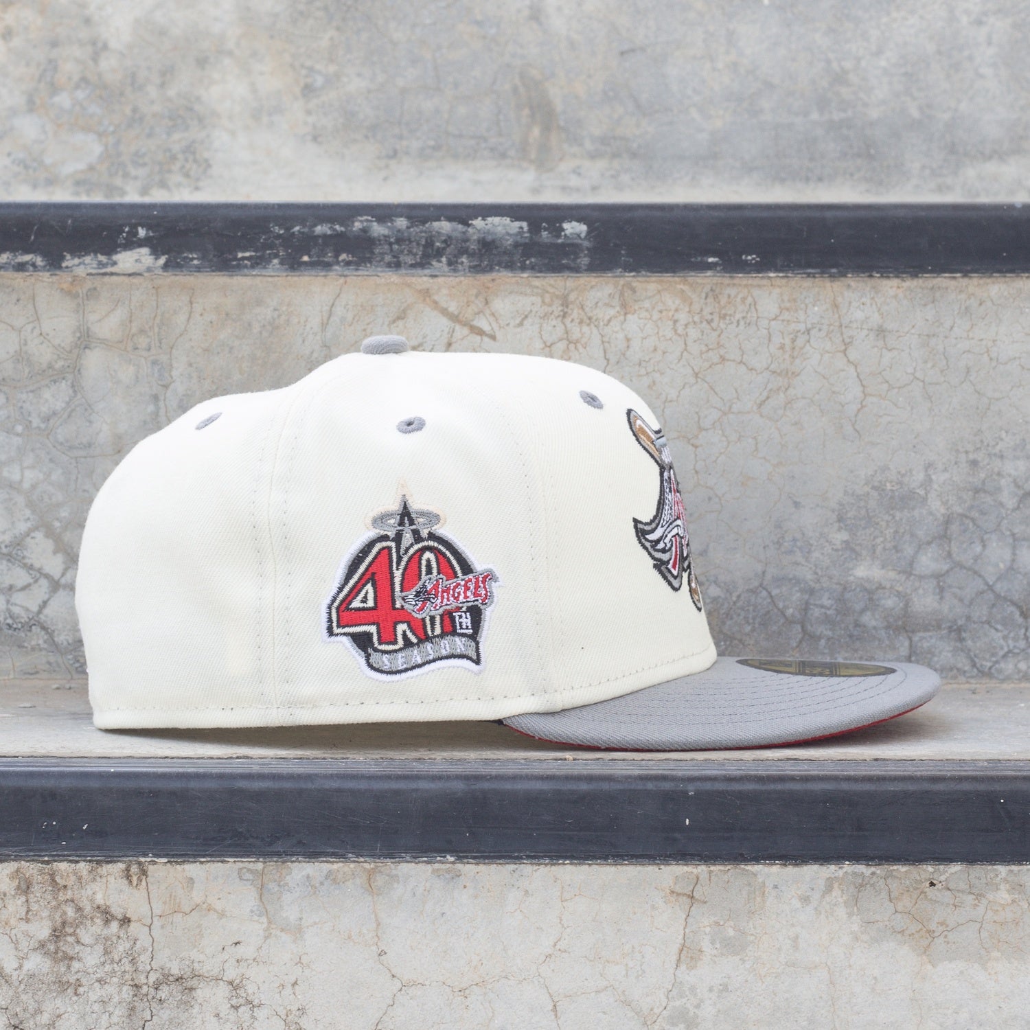 NeweNewera 59fifty アナハイムエンゼルス 40thアニバーサリー - キャップ