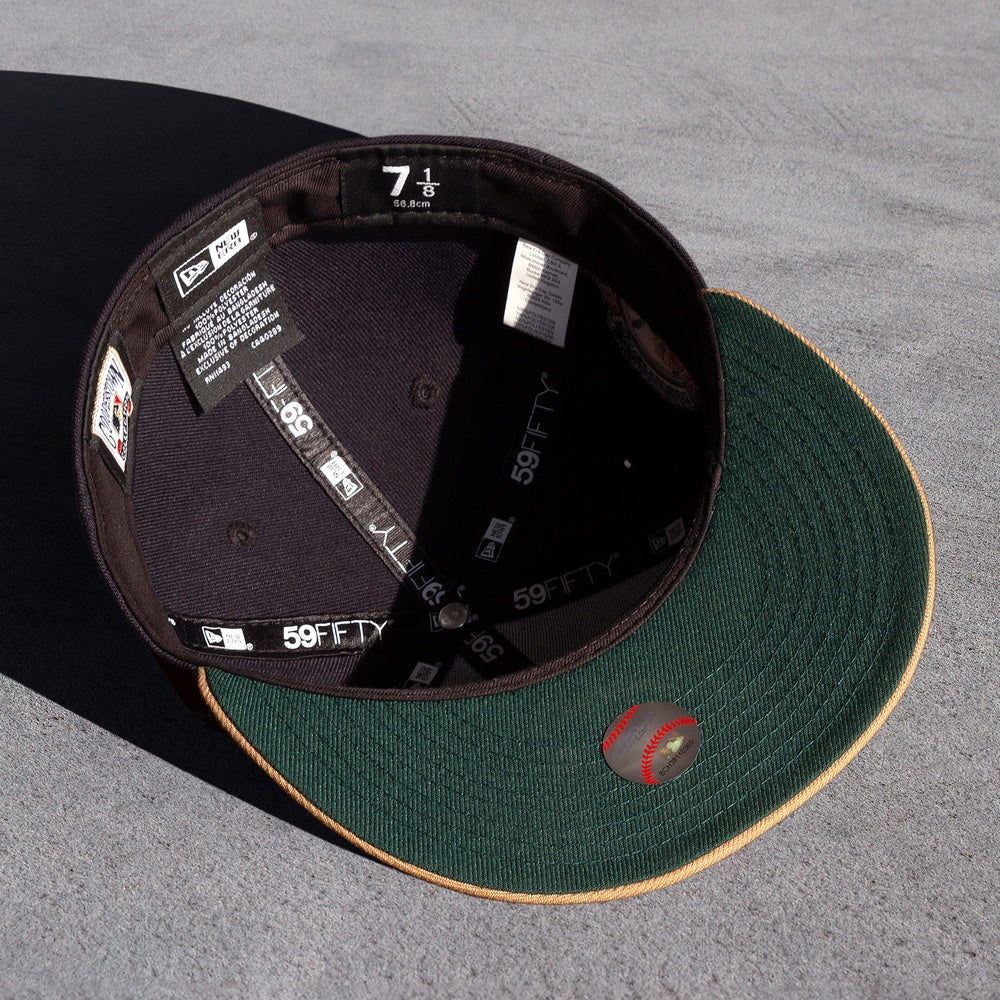 NEW ERA 59FIFTY NFL LAS VEGAS RAIDERS DARK GREEN / GREY UV FITTED CAP – FAM