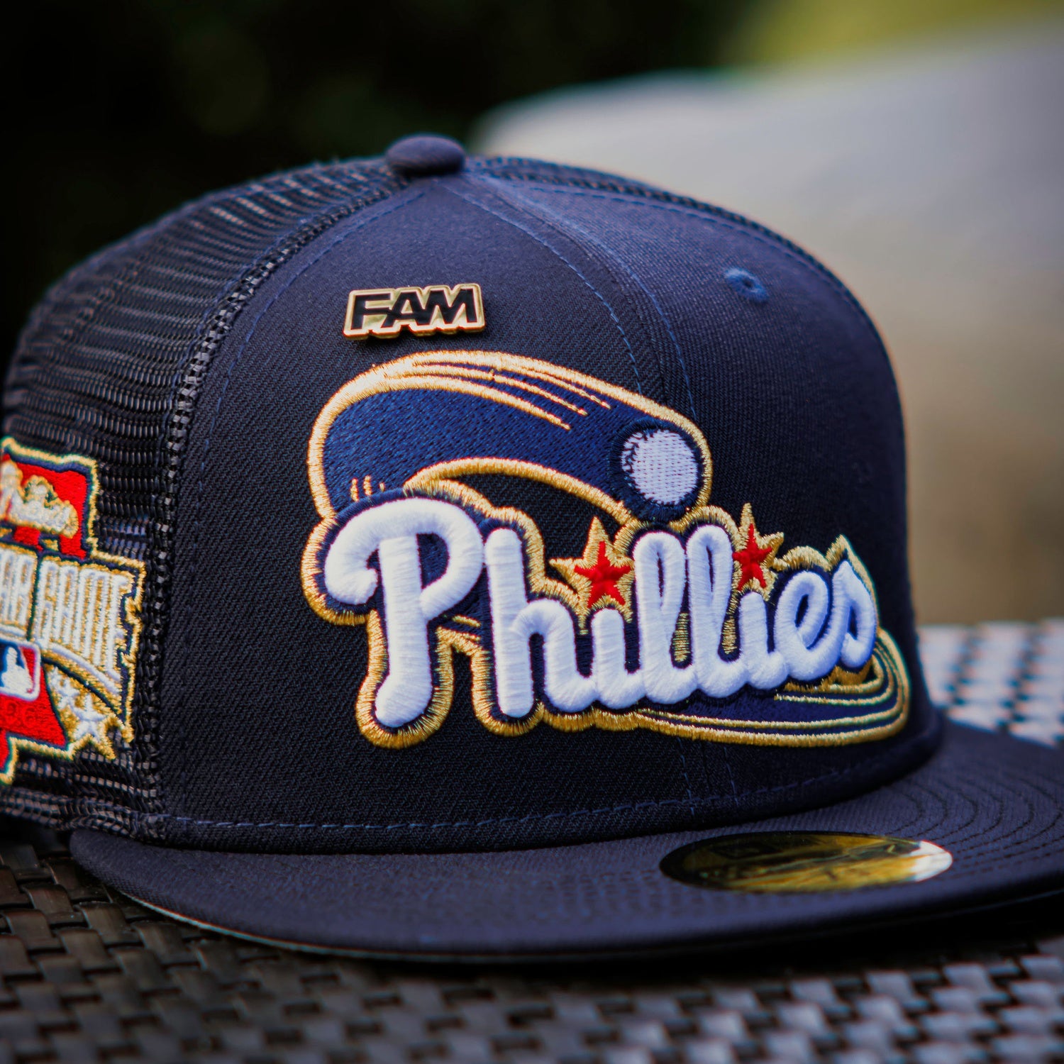 NEW ERA 59FIFTY MLB PHILADELPHIA PHILLIES ALL STAR GAME 1996 NAVY